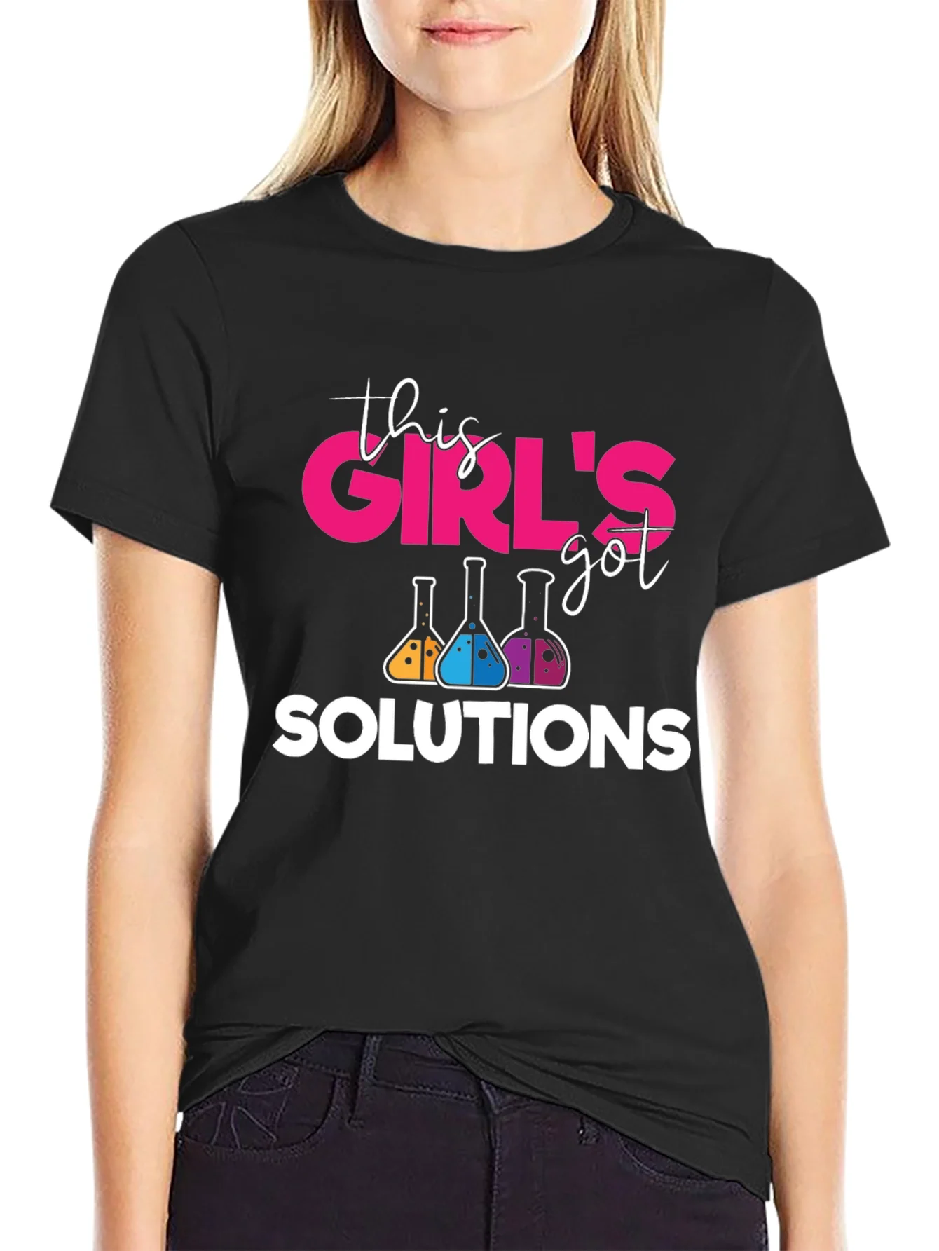 Rebbecca Girls Got Solutions Science T-Shirt
