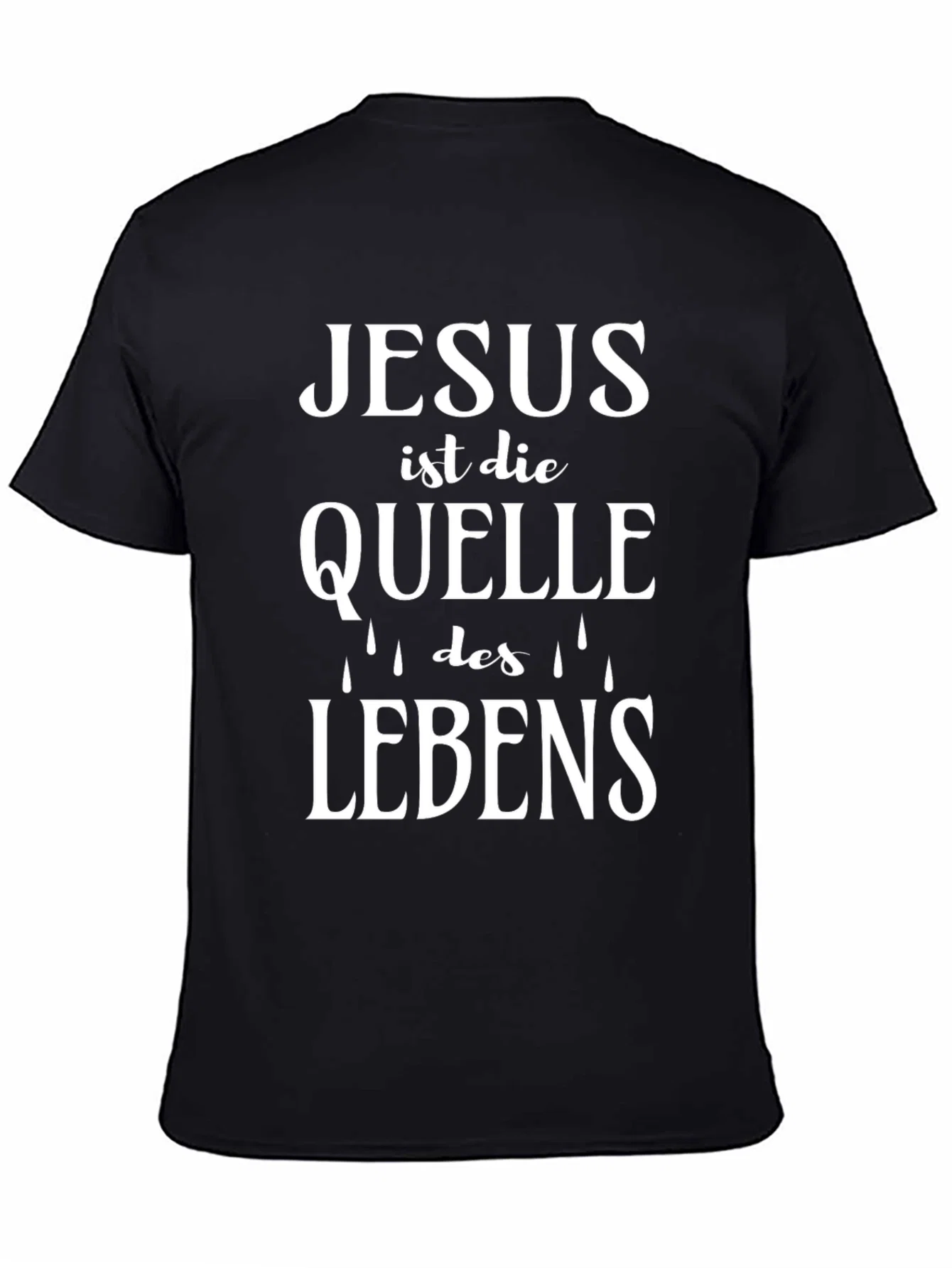 Rebbecca Jesus ist die Quelle des Lebens T-Shirt