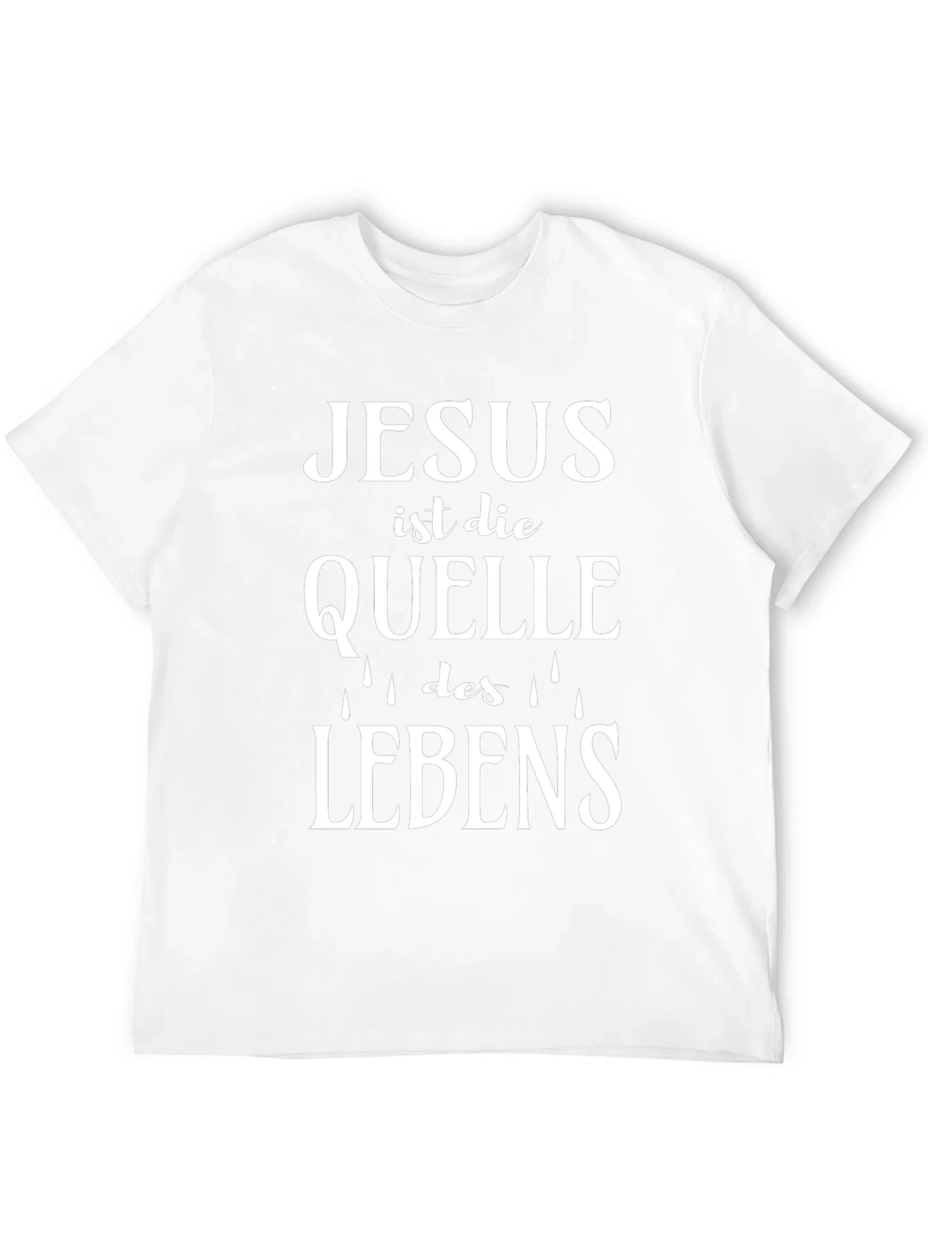 Rebbecca Jesus ist die Quelle des Lebens T-Shirt