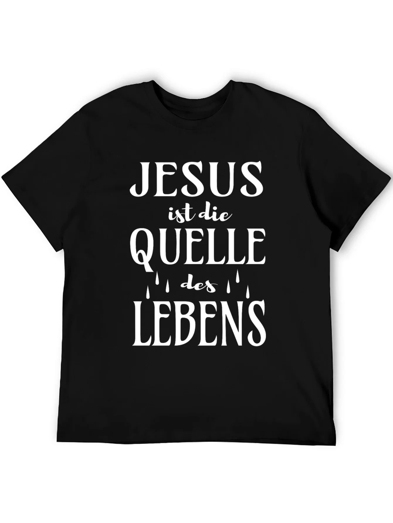 Rebbecca Jesus ist die Quelle des Lebens T-Shirt