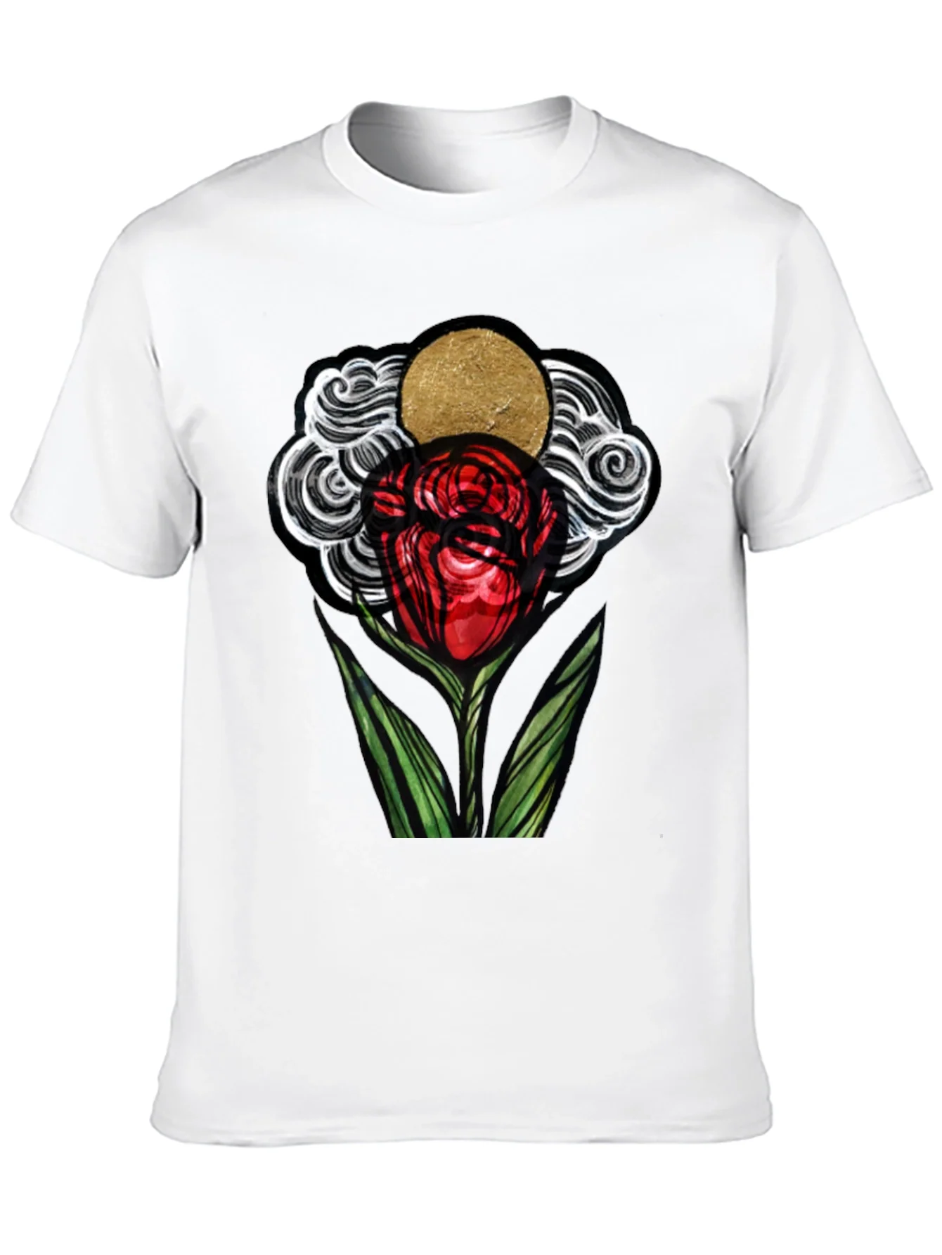 Rebbecca Artistic Rose Graphic T-Shirt