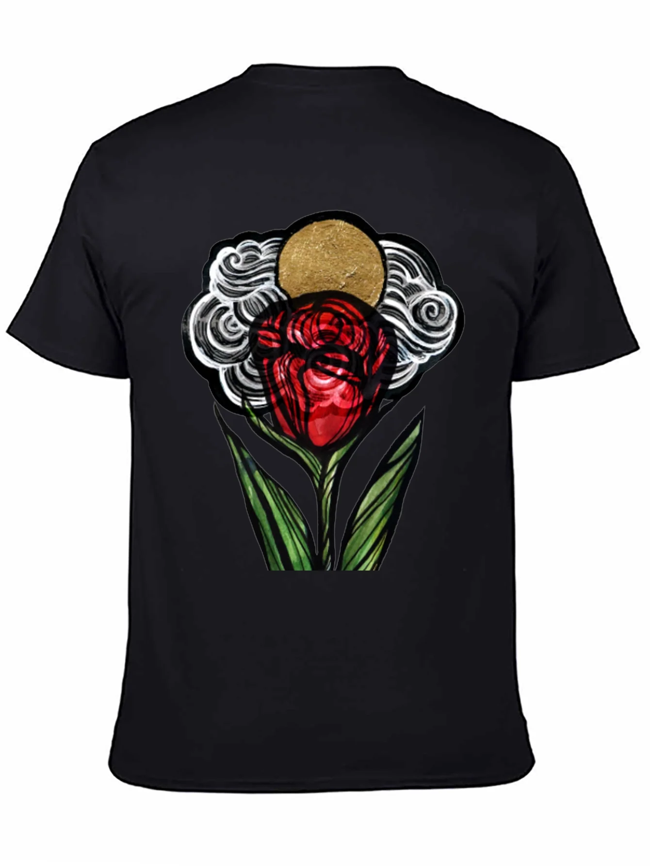 Rebbecca Artistic Rose Graphic T-Shirt