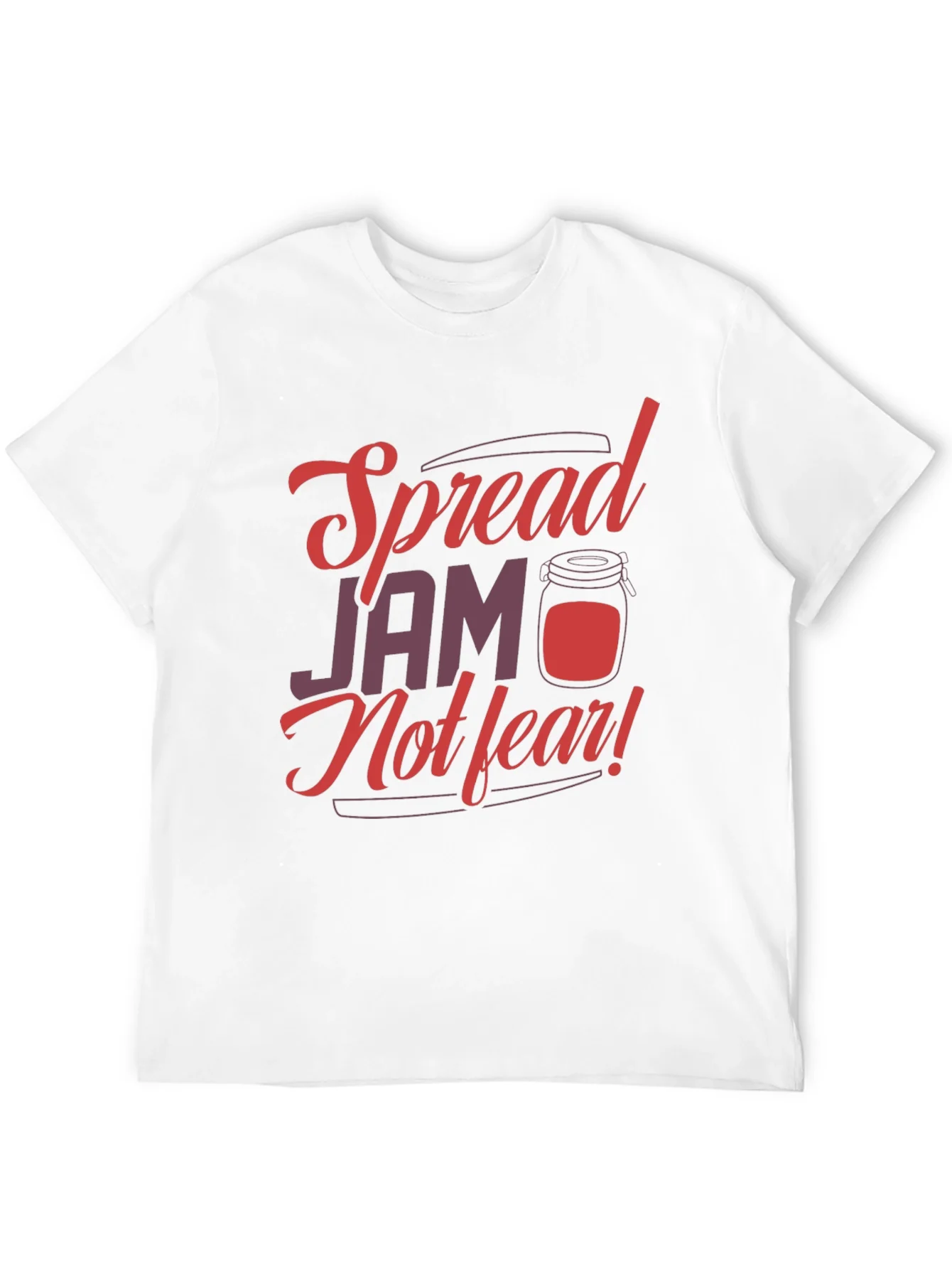 Camiseta Negra Spread Jam Not Fear