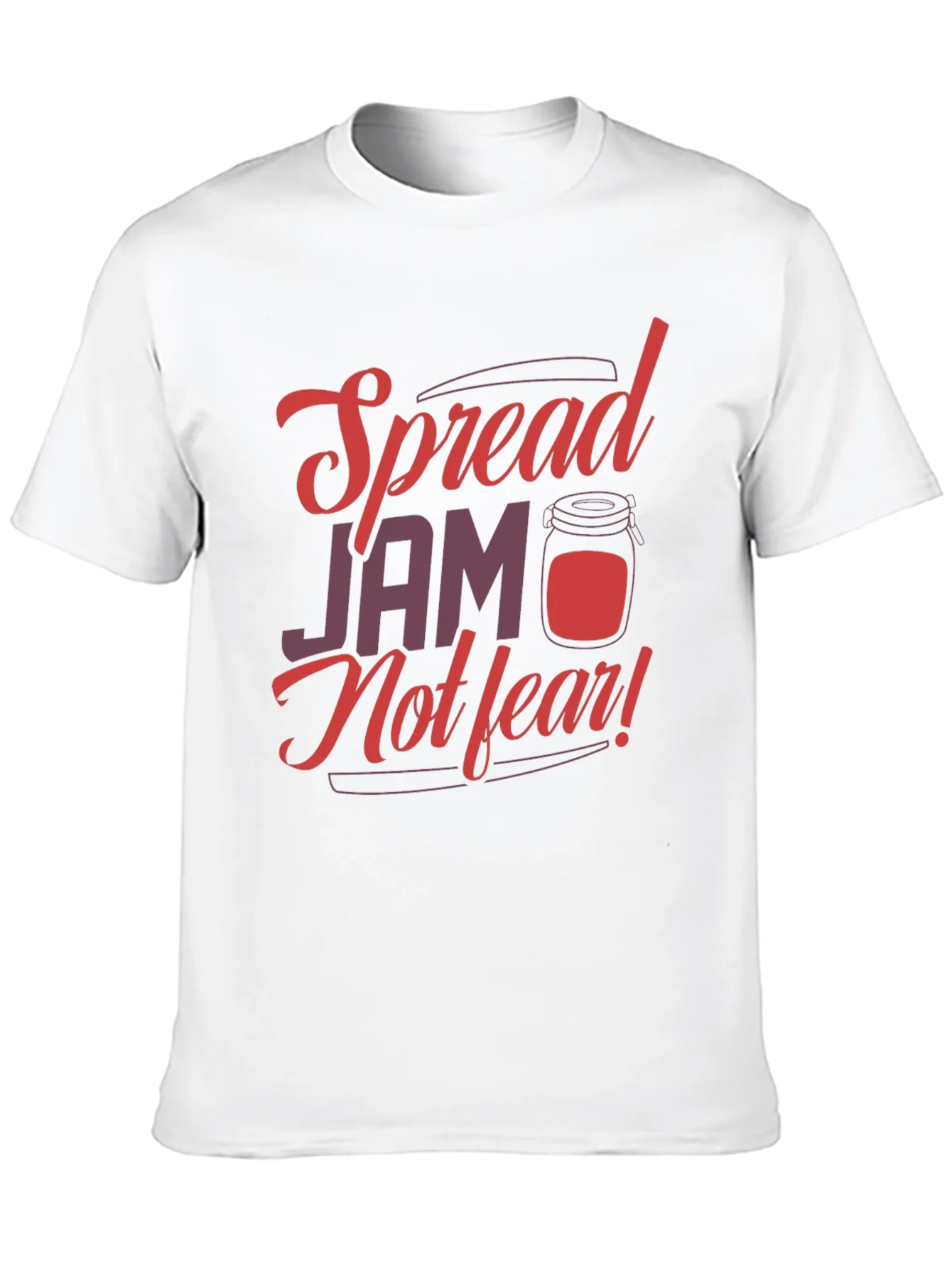 Camiseta Negra Spread Jam Not Fear