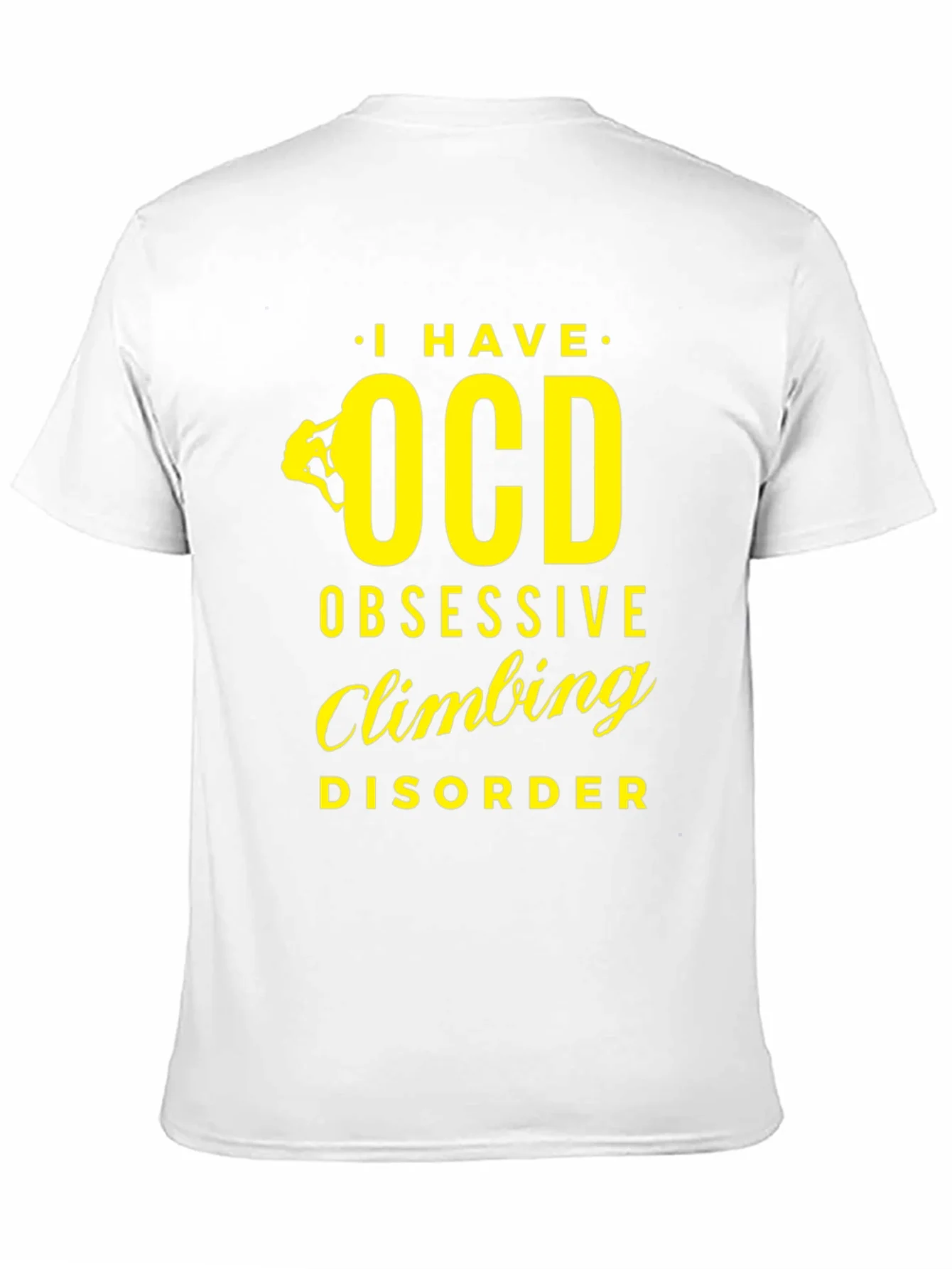 Camiseta Negra con Dise?o de Escalada OCD