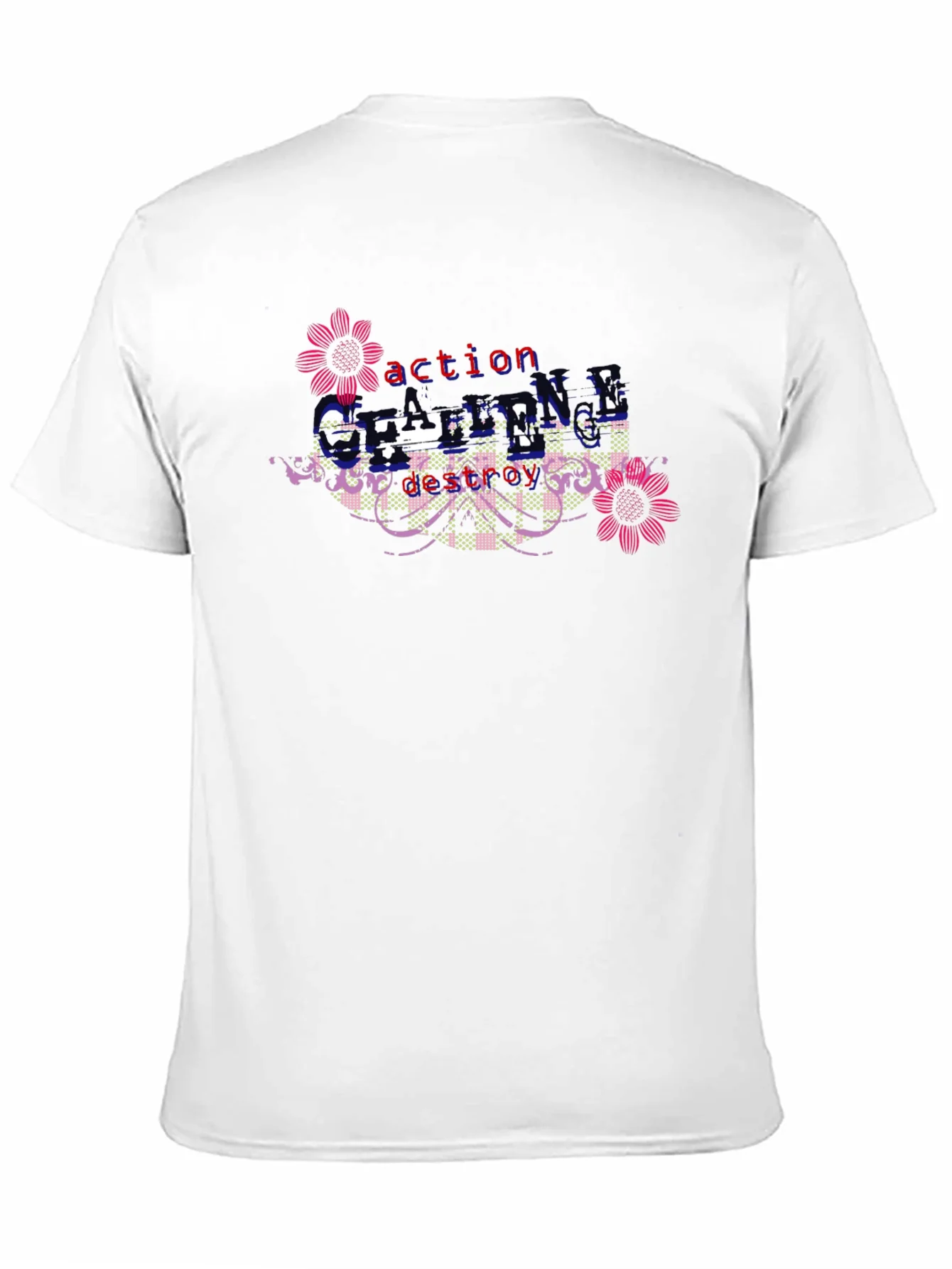 Rebbecca Action Destroy Cycle Black Graphic T-Shirt