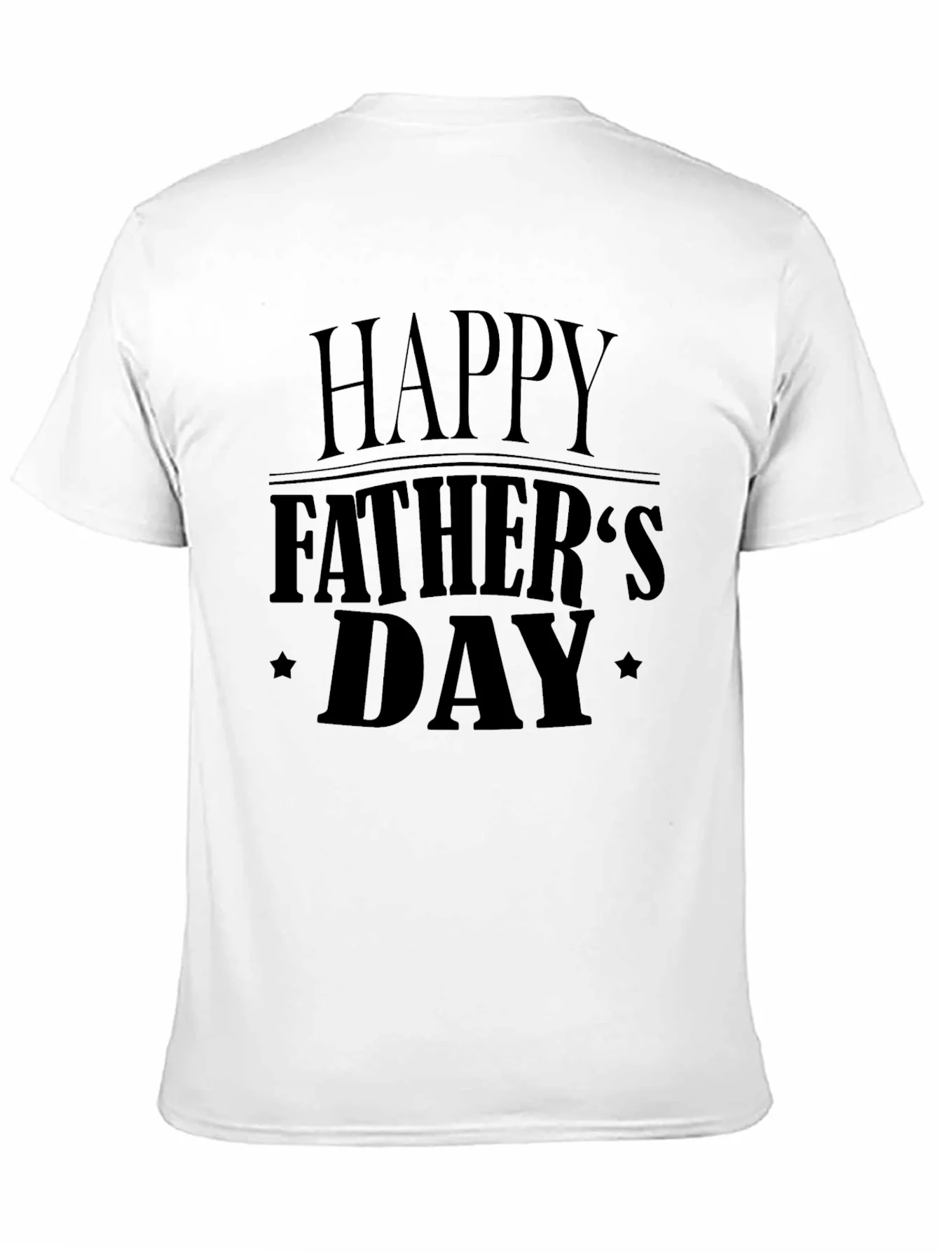 Rebbecca Happy Fathers Day T-Shirt - Black