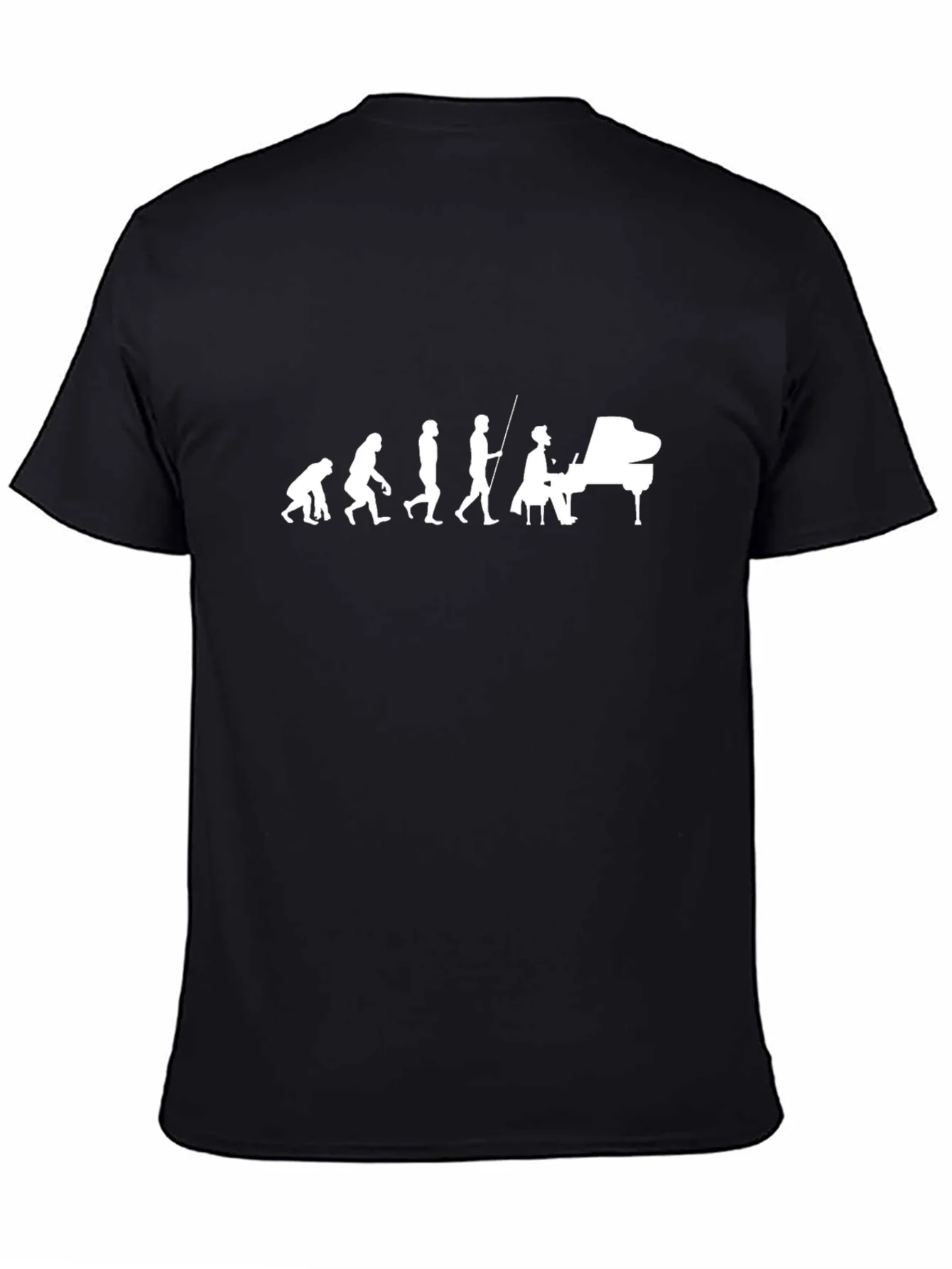 Rebbecca Evolution of Piano Player Tee