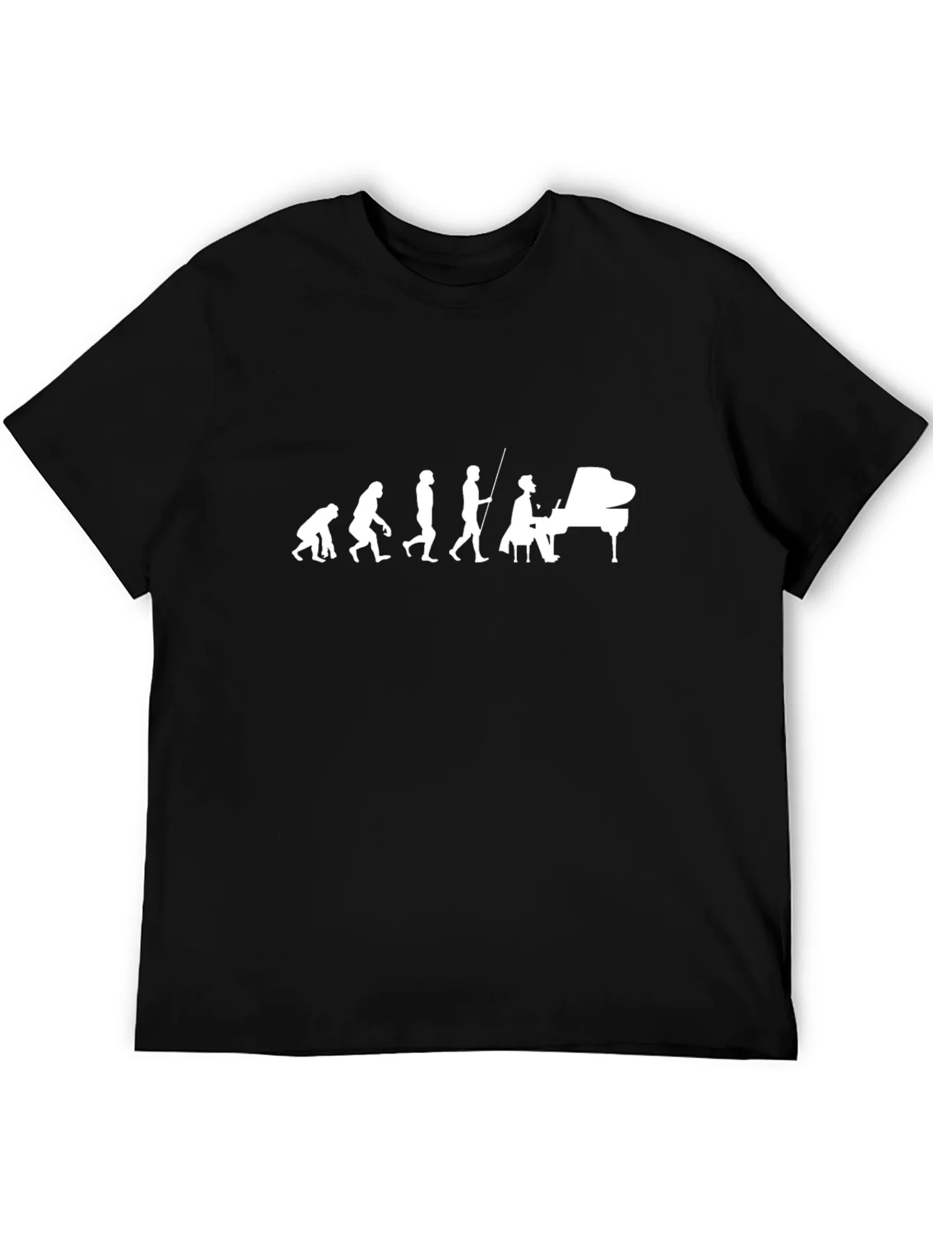 Rebbecca Evolution of Piano Player Tee