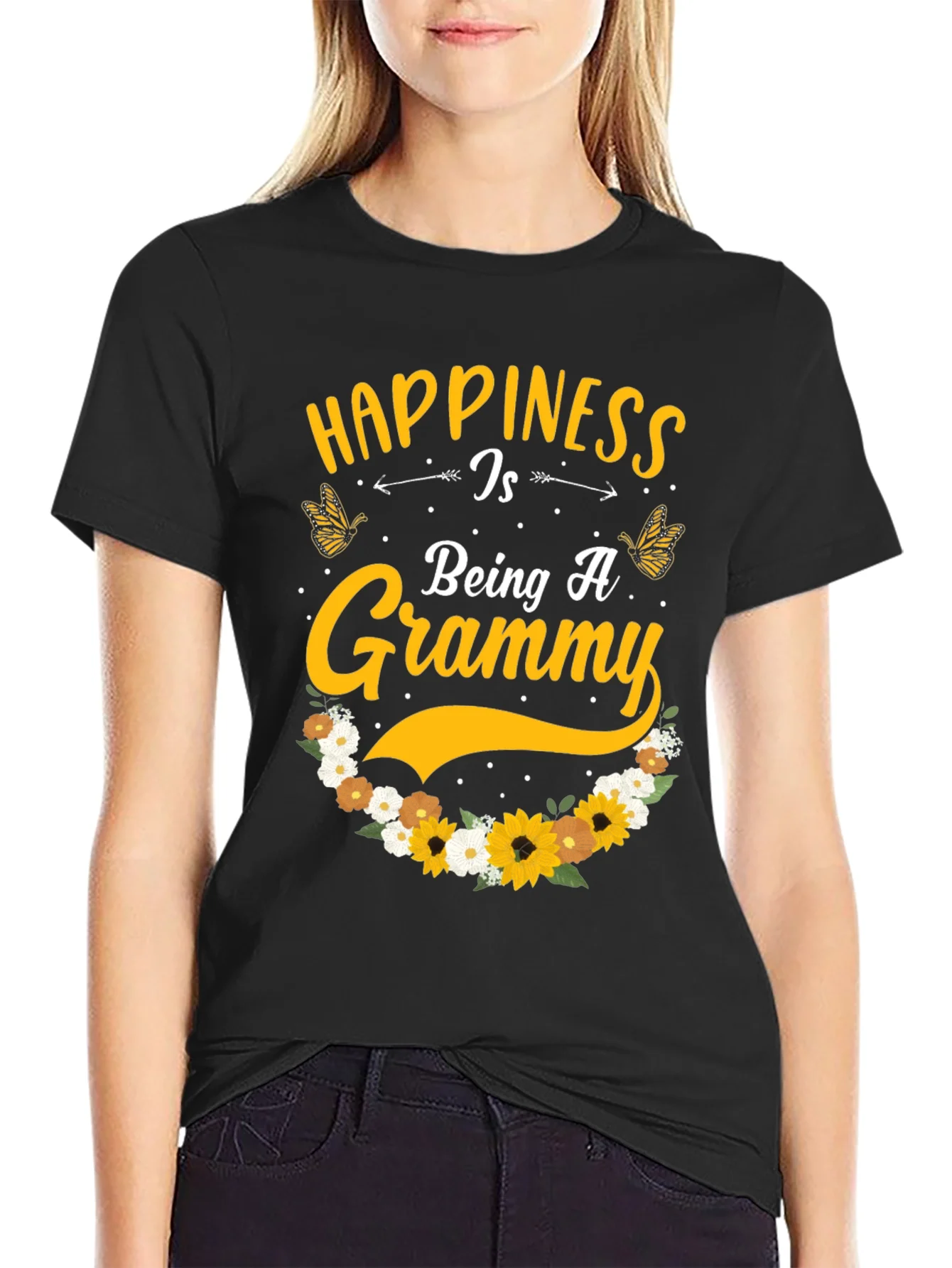 Rebbecca Happiness is Being a Grammy T-Shirt