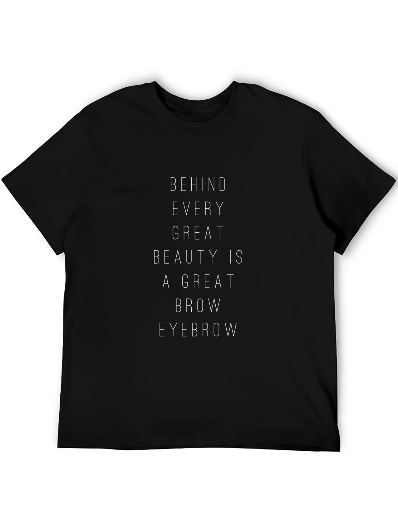 Camiseta Negra Belleza y Cejas