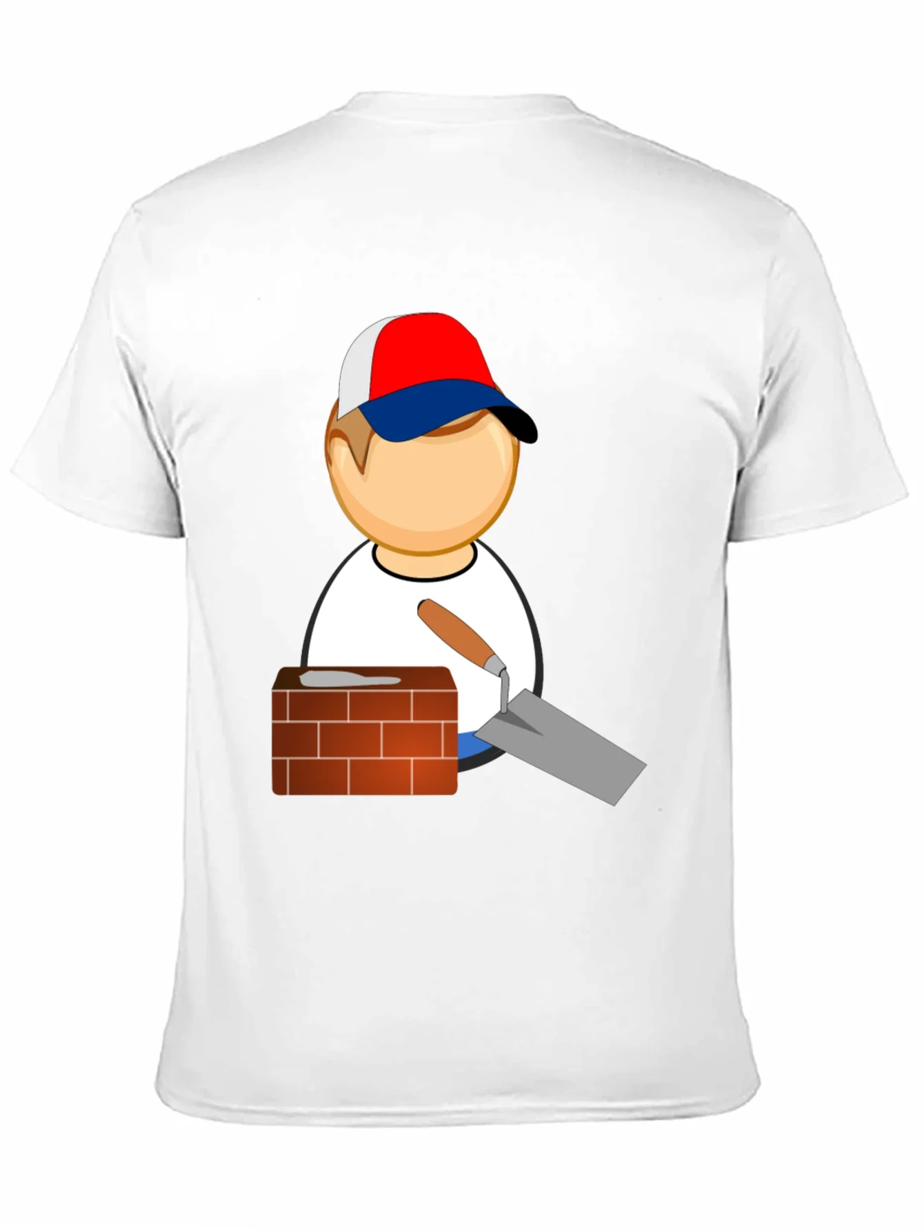 Rebbecca Bricklayer Cartoon Graphic T-Shirt