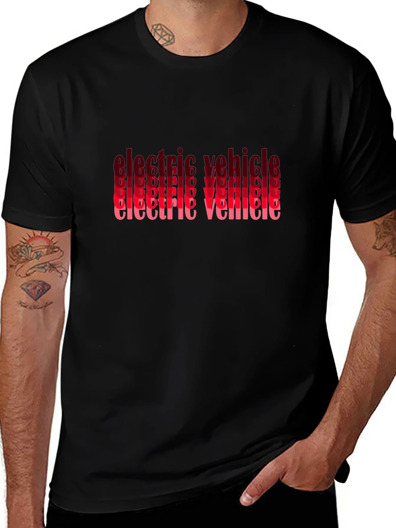 Rebbecca Electric Vehicle Graphic T-Shirt