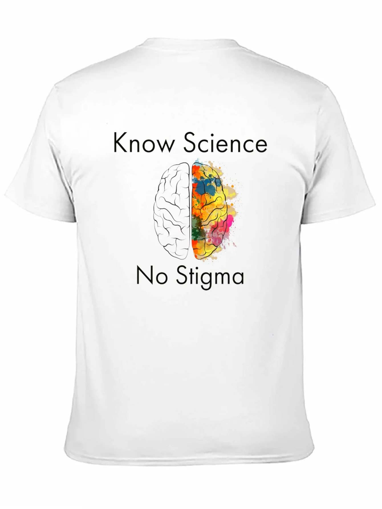 Rebbecca Know Science No Stigma Brain Graphic Tee