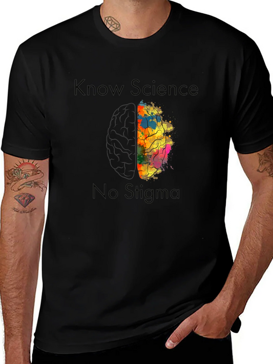 Rebbecca Know Science No Stigma Brain Graphic Tee