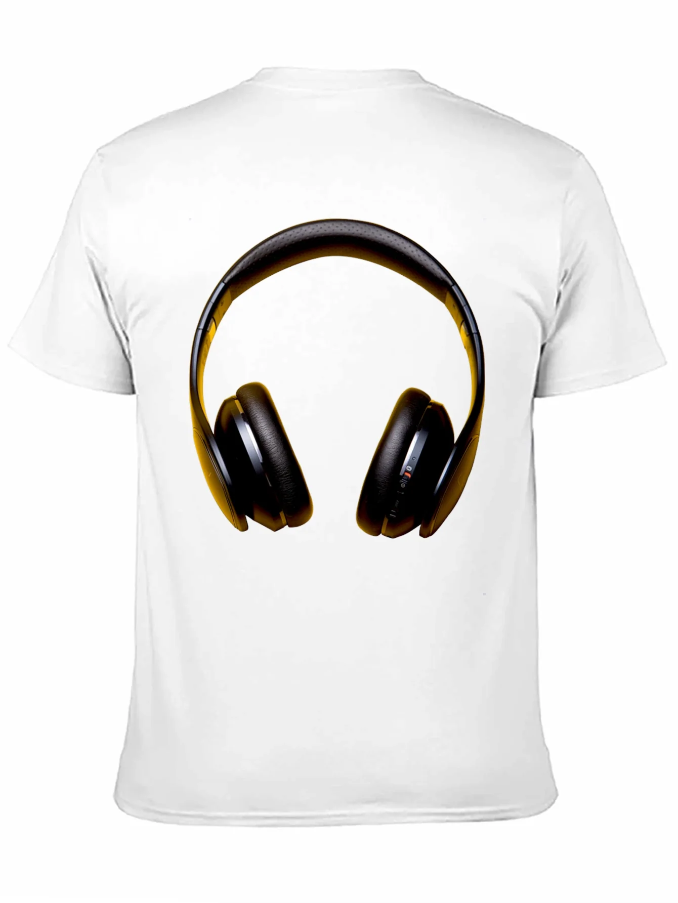 Rebbecca Headphone Graphic Black T-Shirt