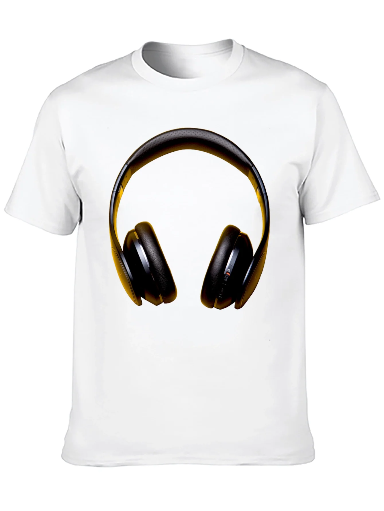 Rebbecca Headphone Graphic Black T-Shirt