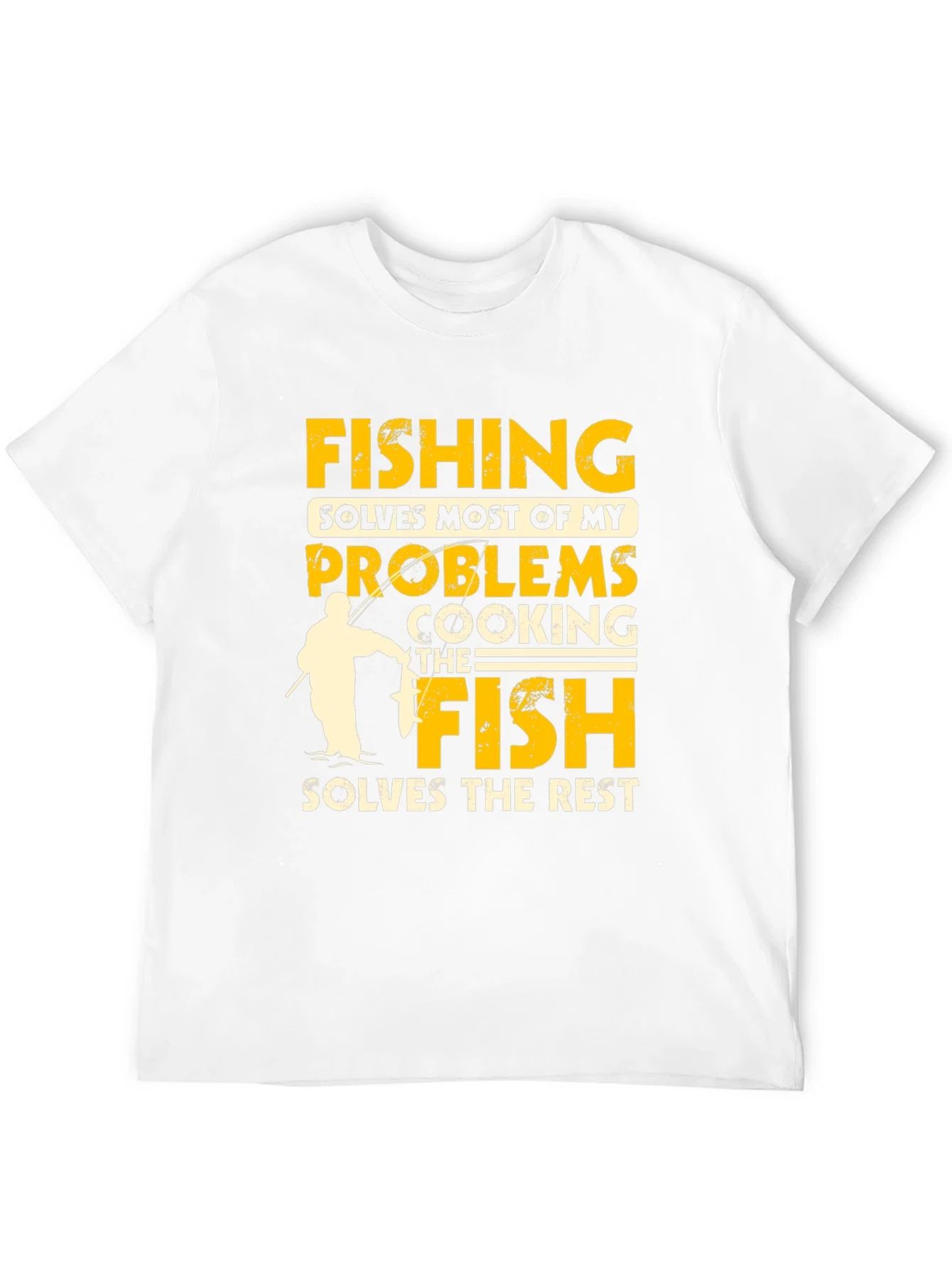Rebbecca Fishing Solves Problems T-Shirt