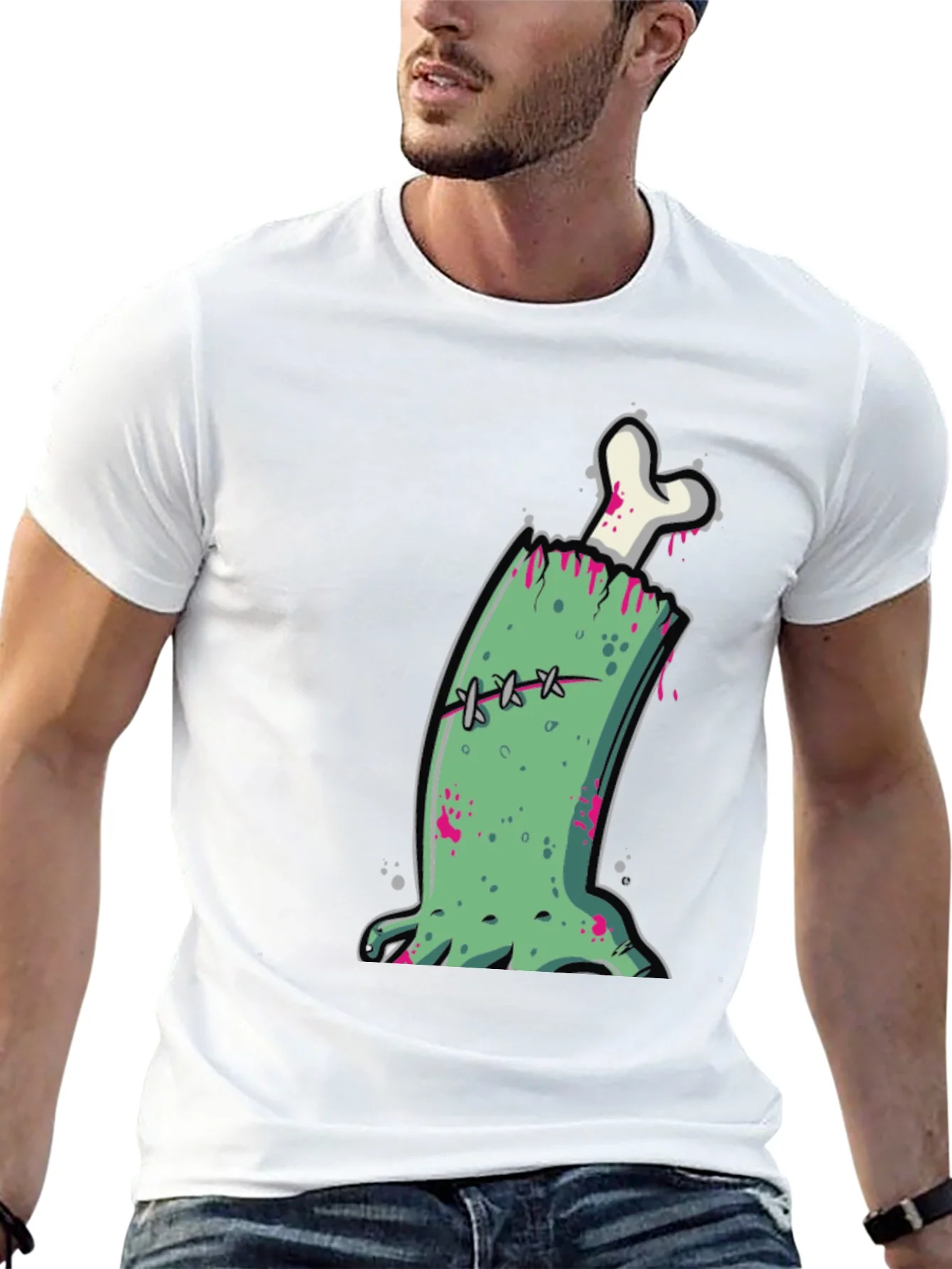 Rebbecca Zombie Arm T-Shirt - Halloween Graphic Tee