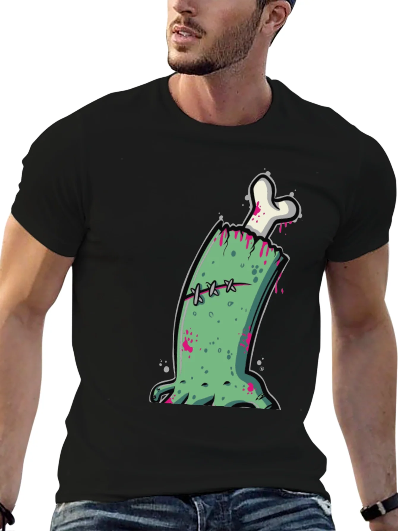 Rebbecca Zombie Arm T-Shirt - Halloween Graphic Tee