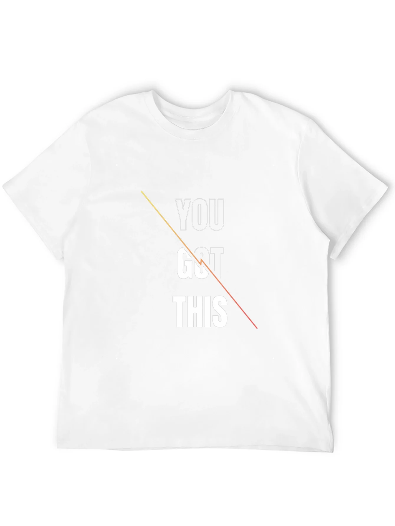 Camiseta Negra con Dise?o Motivacional You Got This