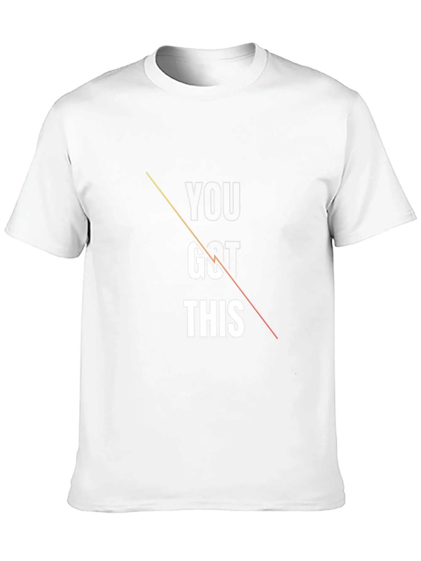 Camiseta Negra con Dise?o Motivacional You Got This