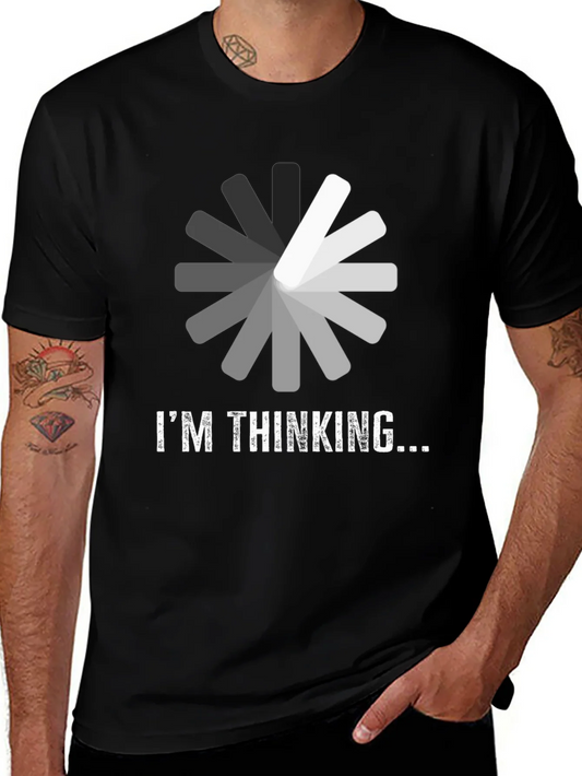 Rebbecca Im Thinking T-Shirt - Funny Loading Design