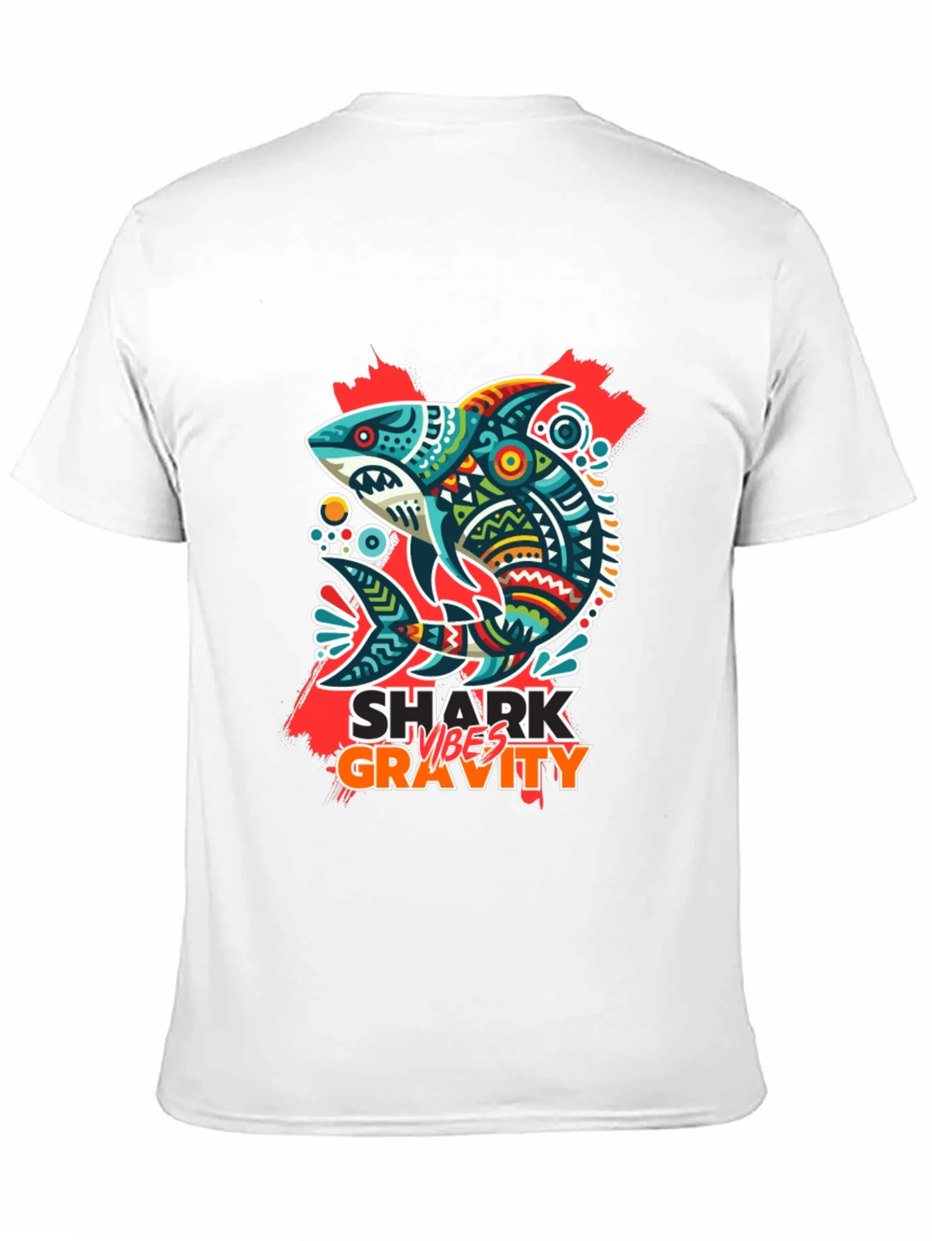 Rebbecca Shark Vibes Gravity Black T-Shirt