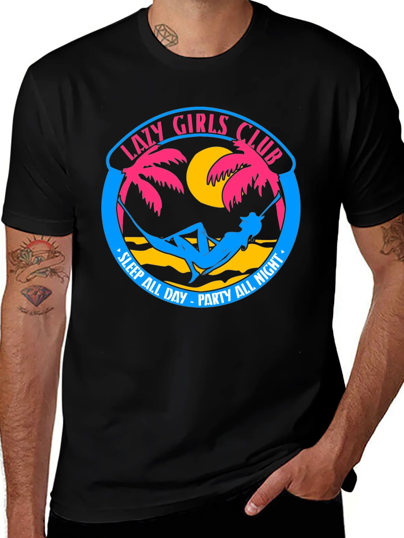Rebbecca Lazy Girls Club Graphic Tee