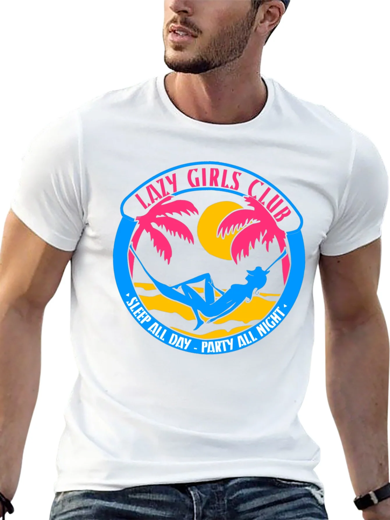 Rebbecca Lazy Girls Club Graphic Tee