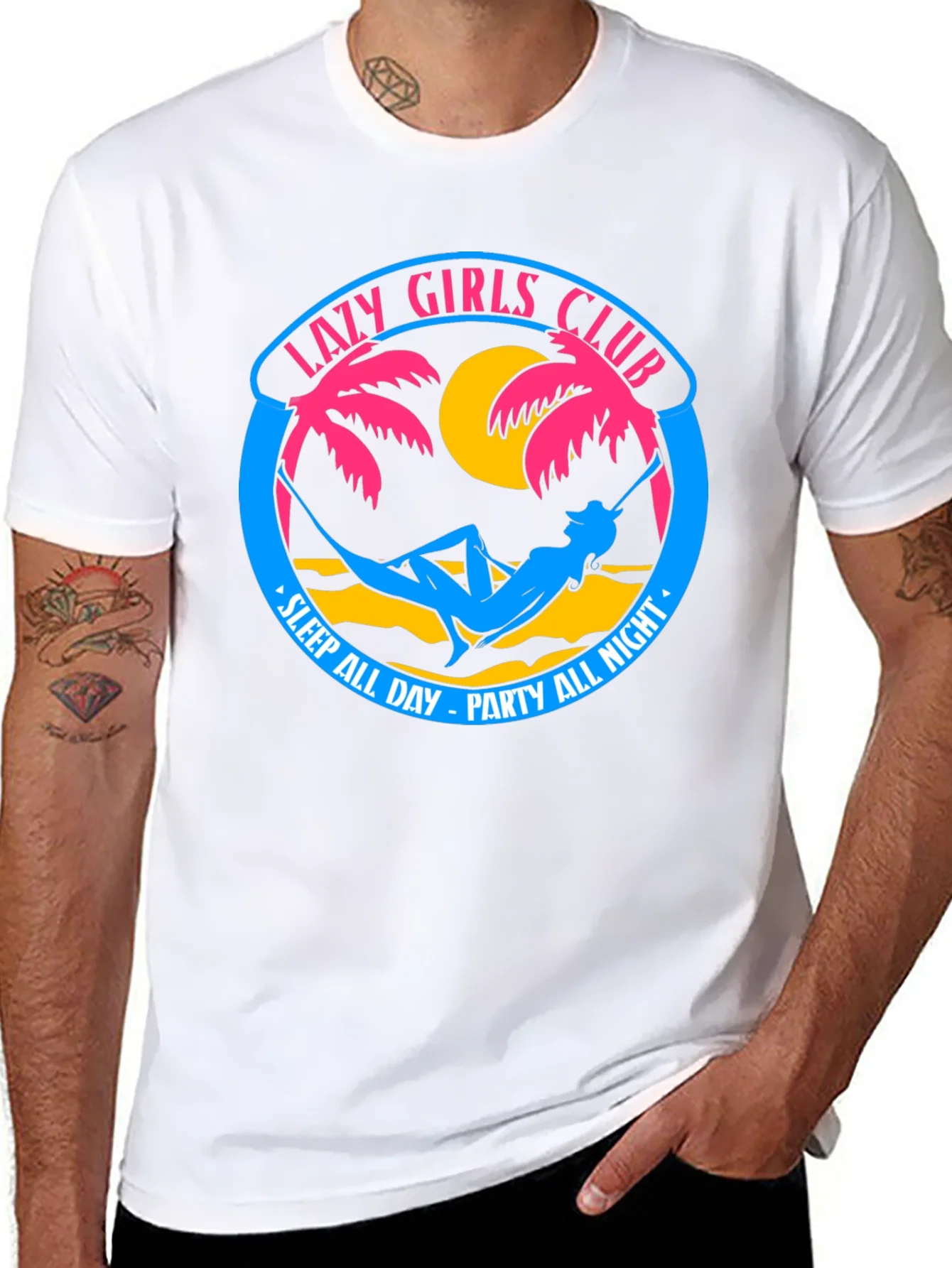 Rebbecca Lazy Girls Club Graphic Tee