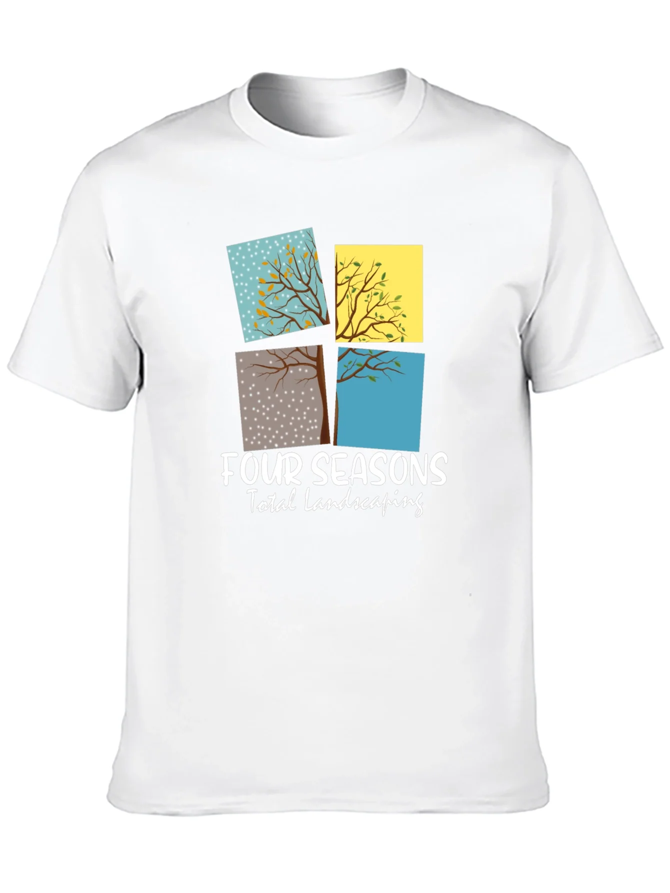Camiseta Negra Four Seasons Landscaping