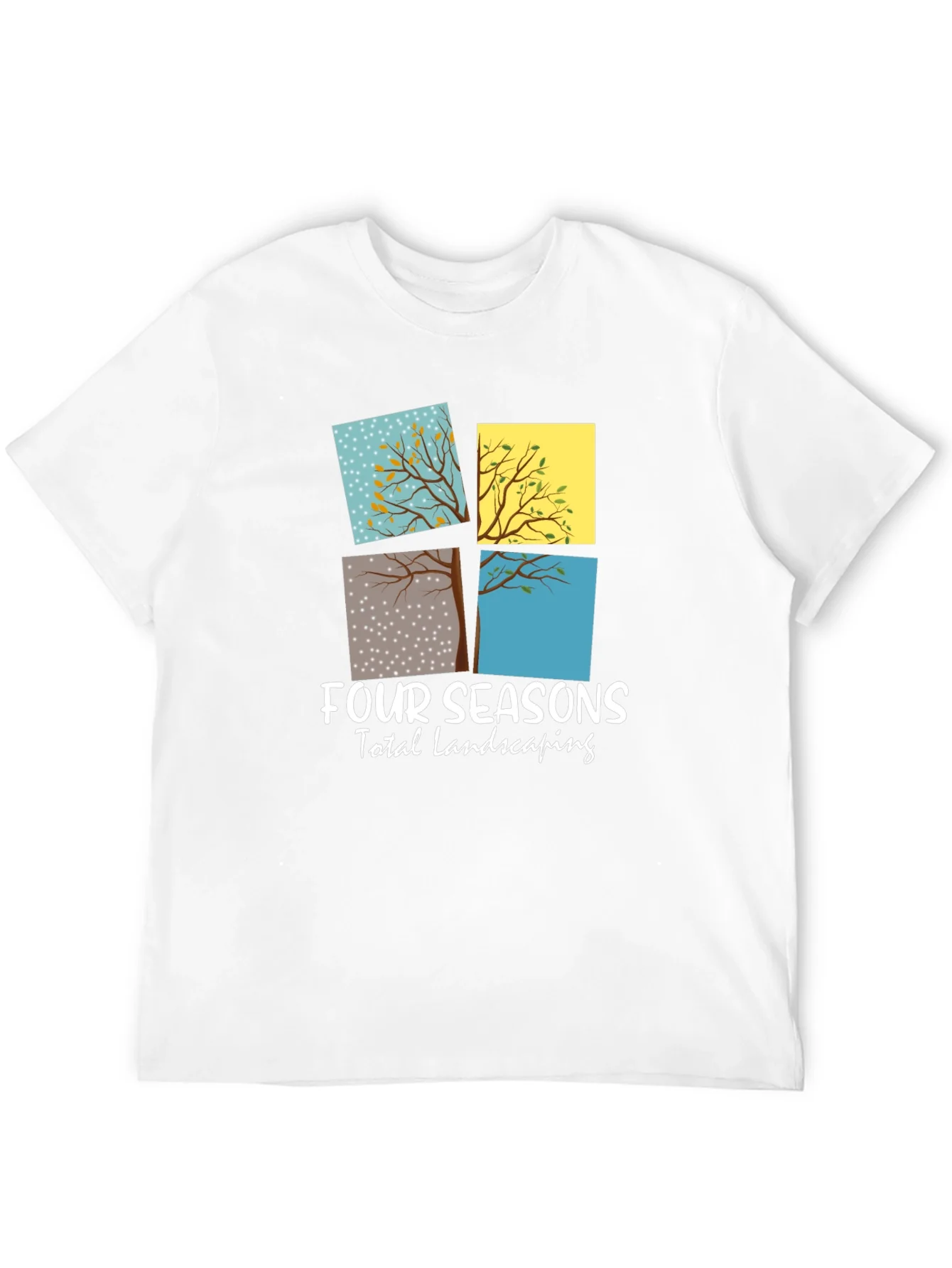 Camiseta Negra Four Seasons Landscaping