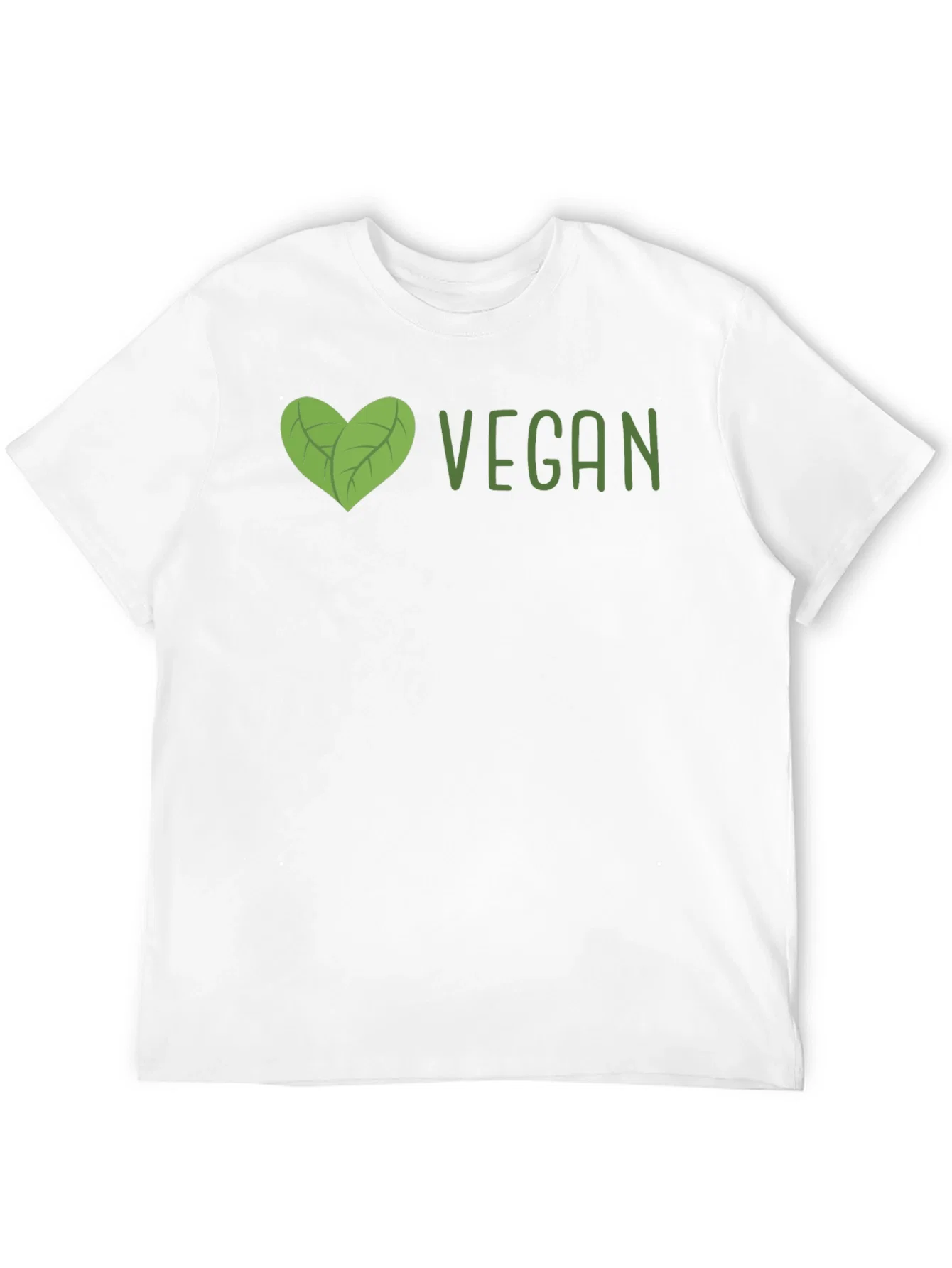 Rebbecca Vegan Heart Graphic T-Shirt - Unisex Black Tee