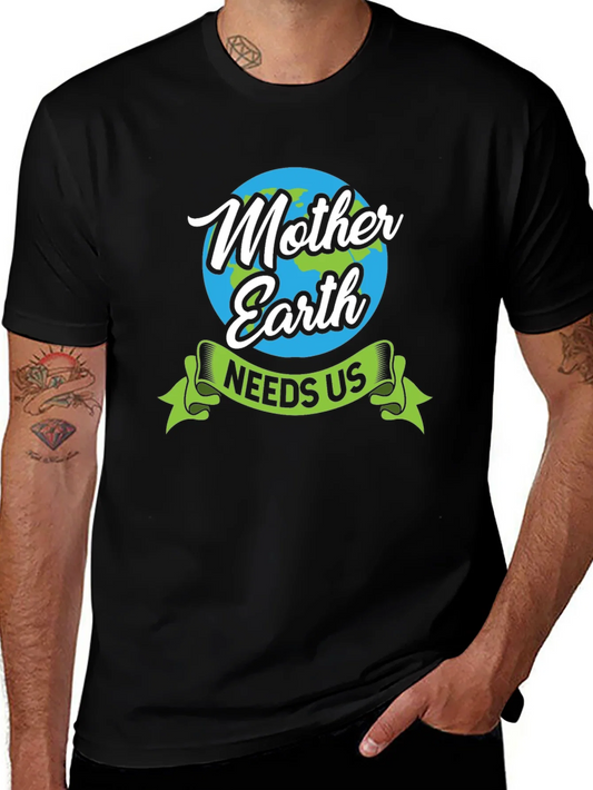 Rebbecca Mother Earth Needs Us Graphic T-Shirt - Eco Friendly
