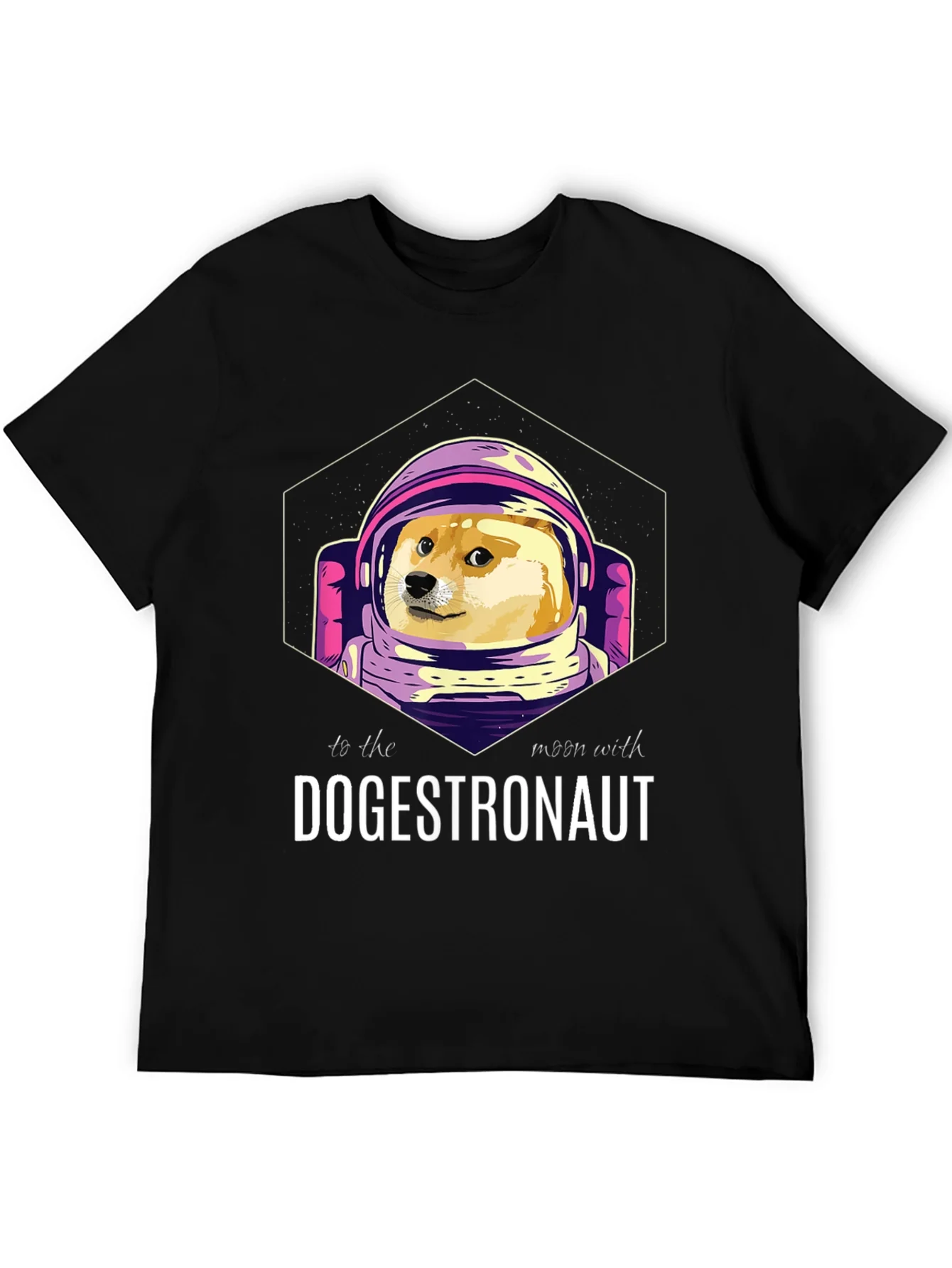Camiseta Dogestronauta: ?A la Luna con Doge!