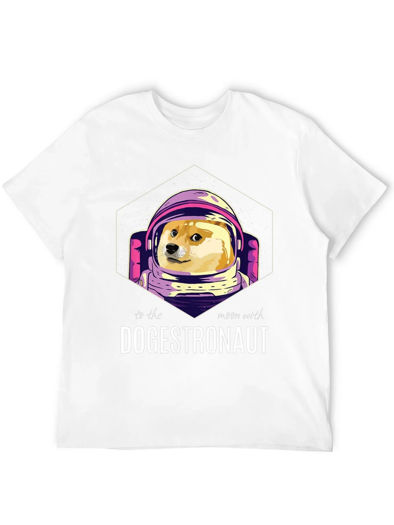 Camiseta Dogestronauta: ?A la Luna con Doge!