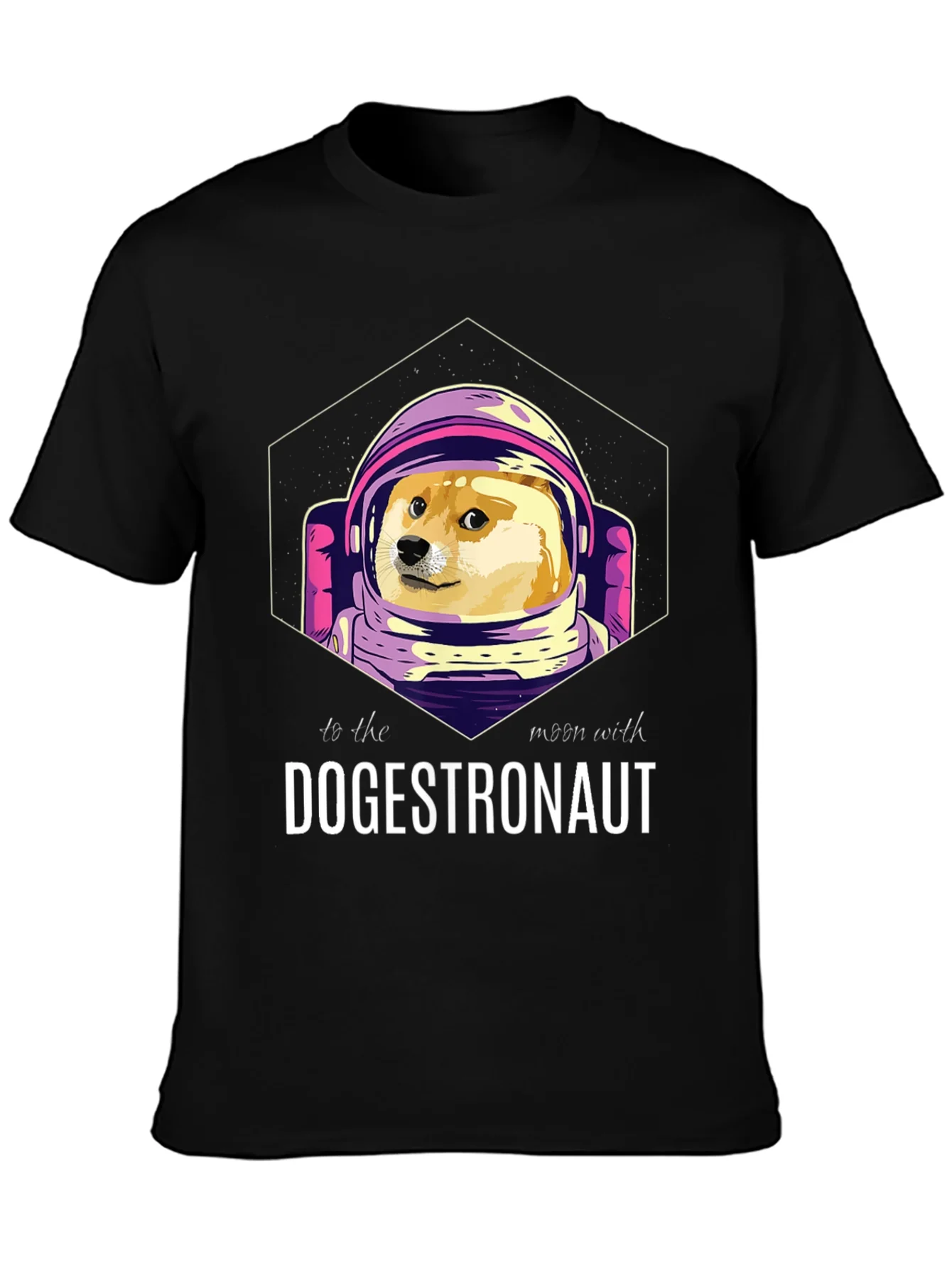 Camiseta Dogestronauta: ?A la Luna con Doge!