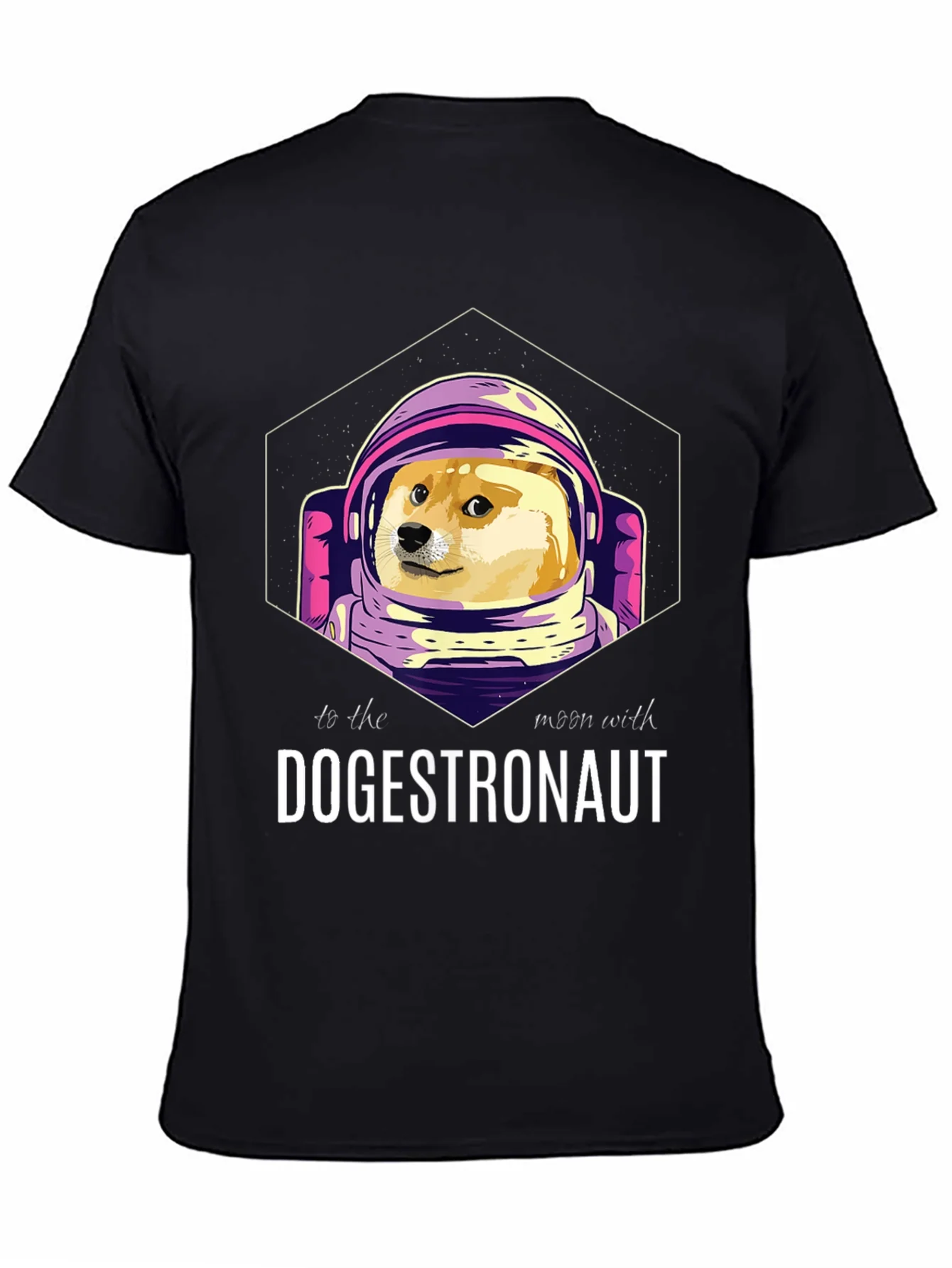 Camiseta Dogestronauta: ?A la Luna con Doge!