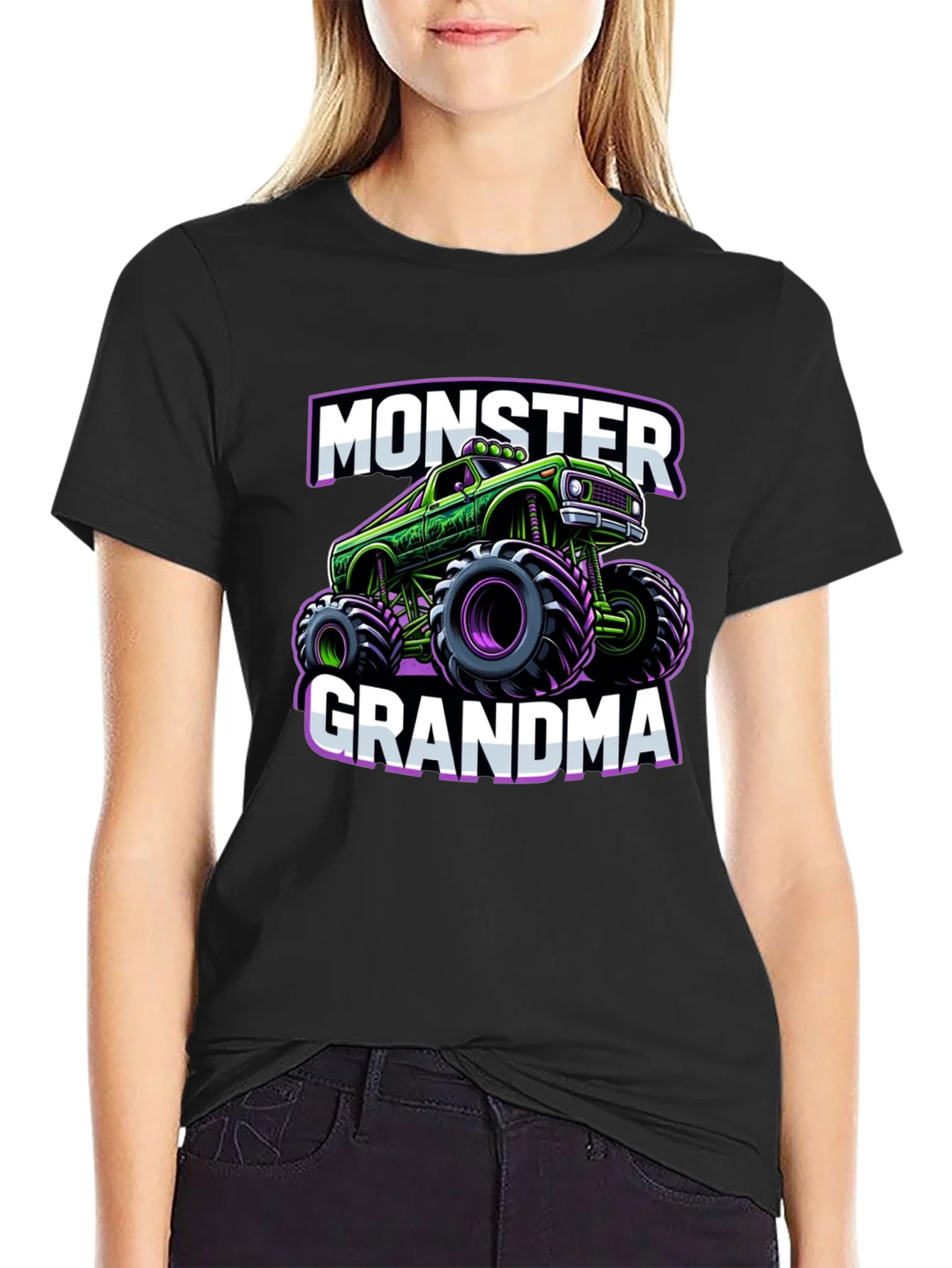 Rebbecca Monster Grandma Truck T-Shirt