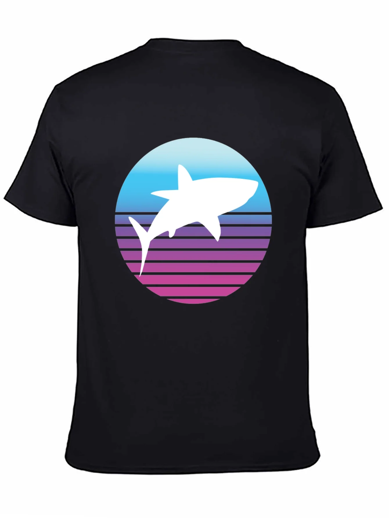 Camiseta Hombre Tibur¨®n Retro