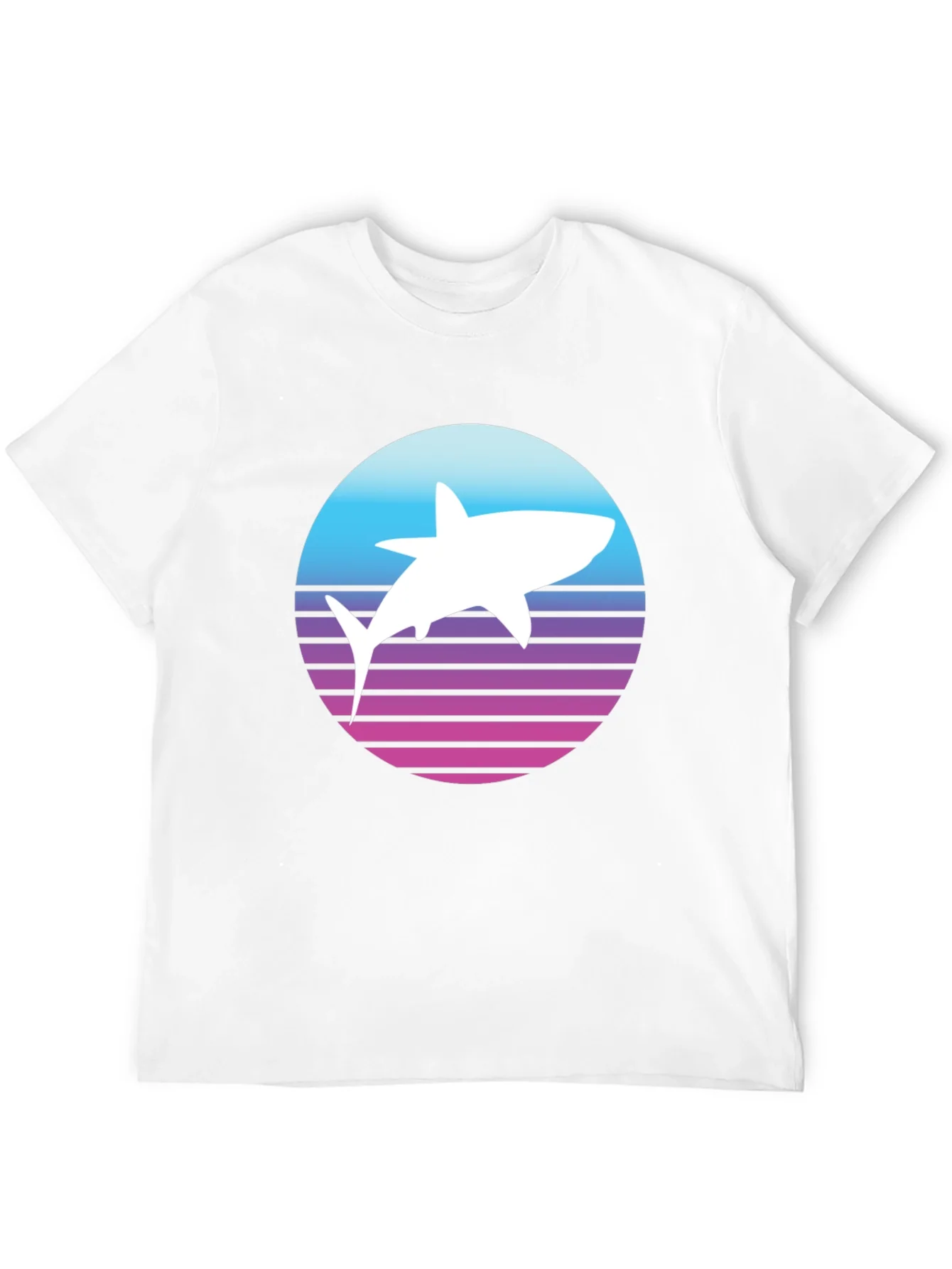 Camiseta Hombre Tibur¨®n Retro