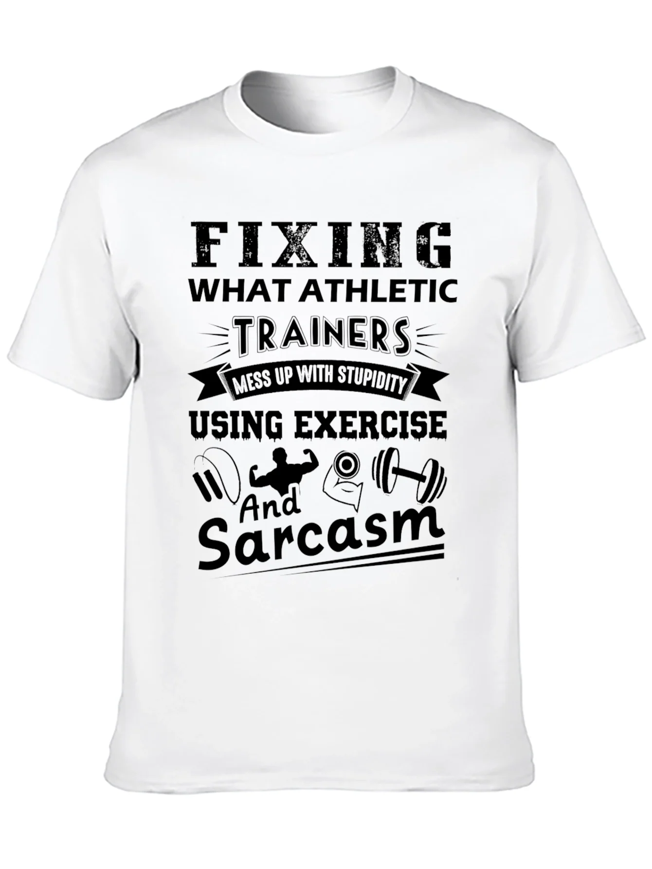 Camiseta Negra: Entrenador Atl¨¦tico con Sarcasmo