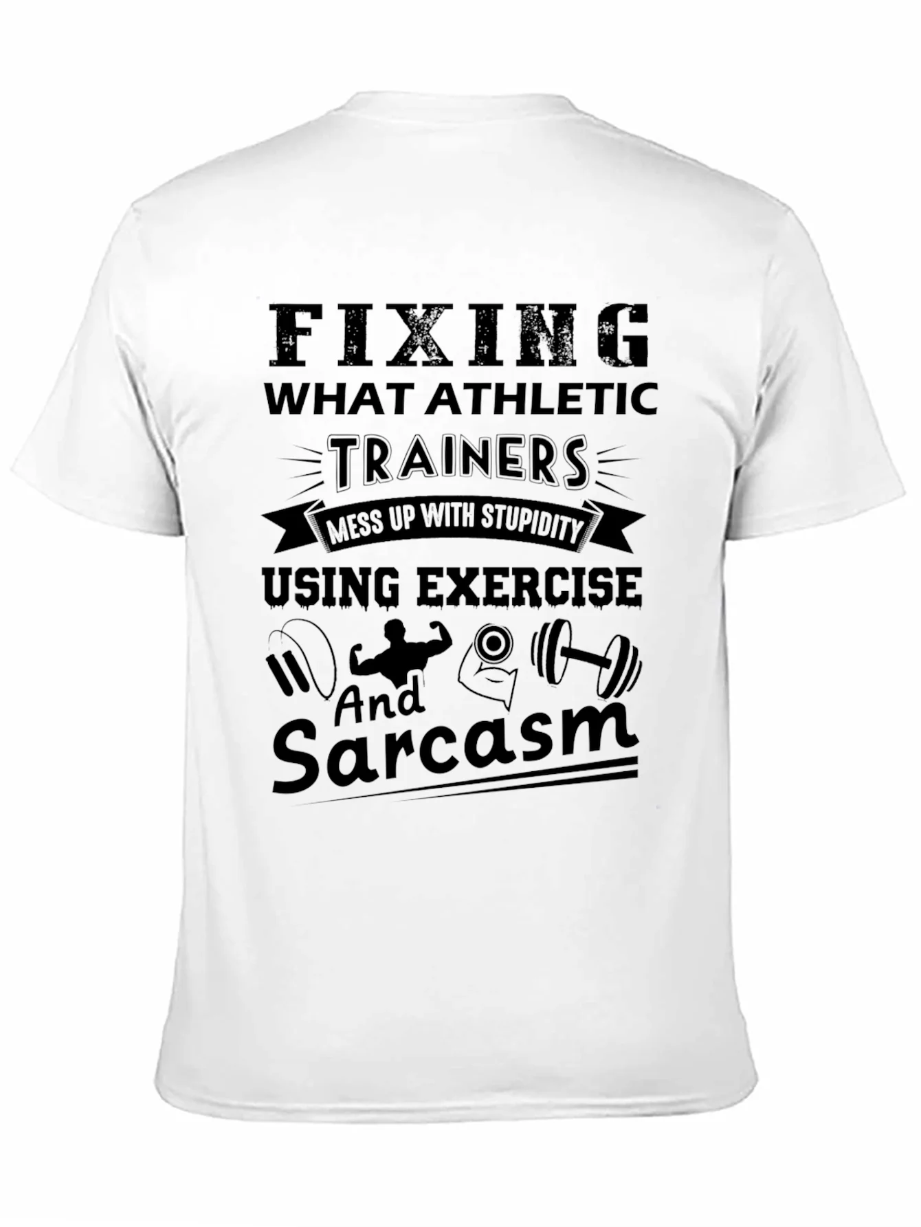 Camiseta Negra: Entrenador Atl¨¦tico con Sarcasmo