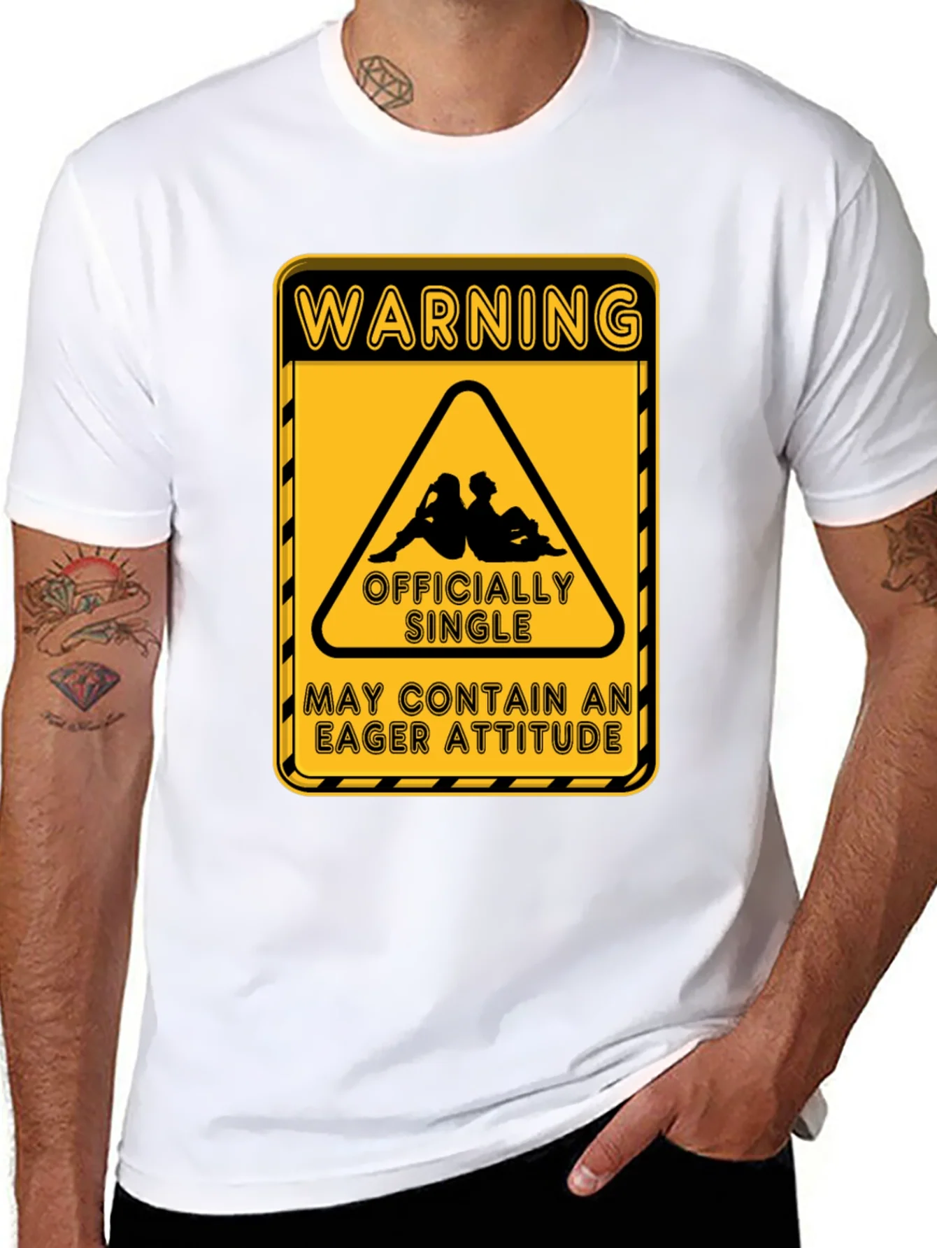 Rebbecca Warning Officially Single T-Shirt