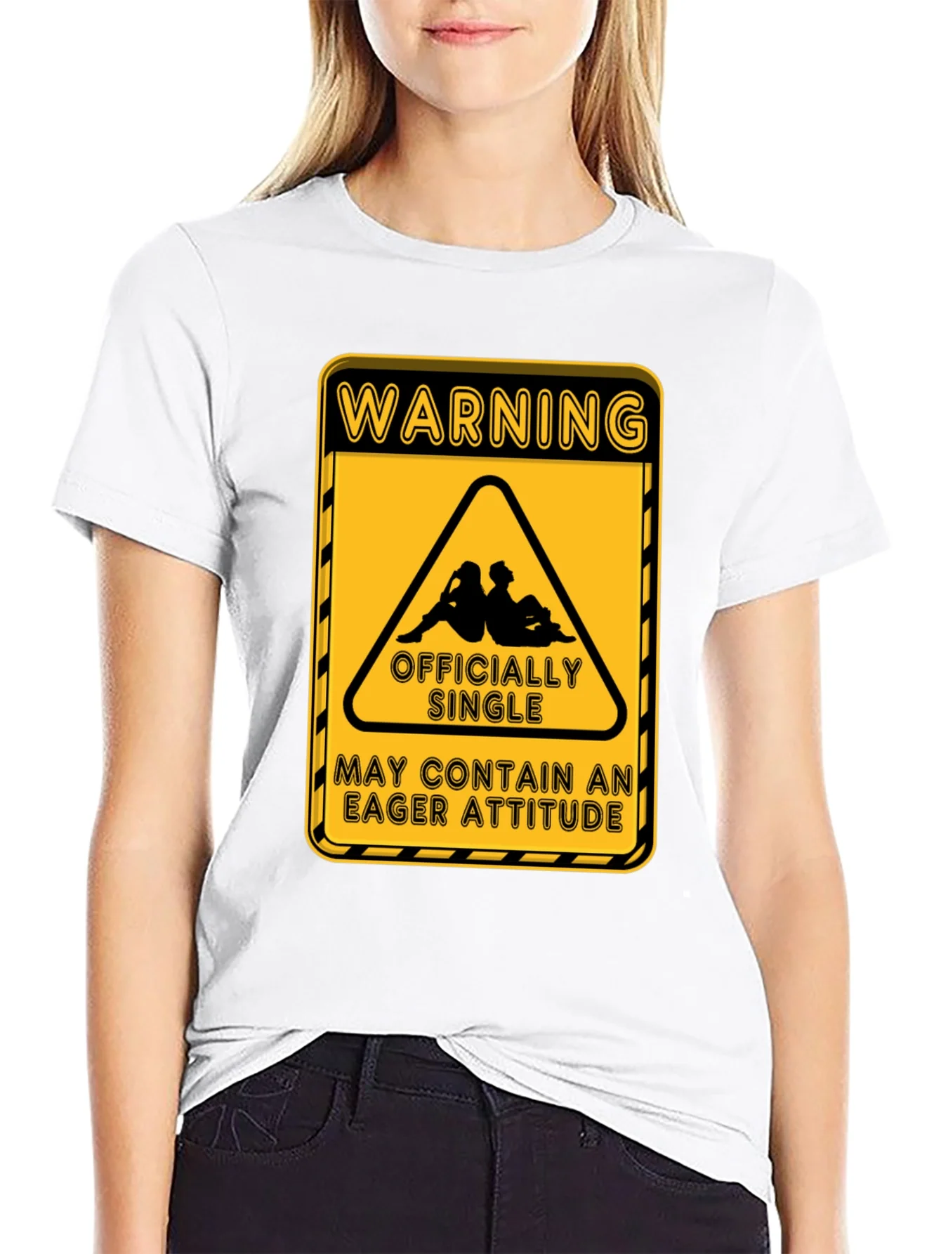 Rebbecca Warning Officially Single T-Shirt
