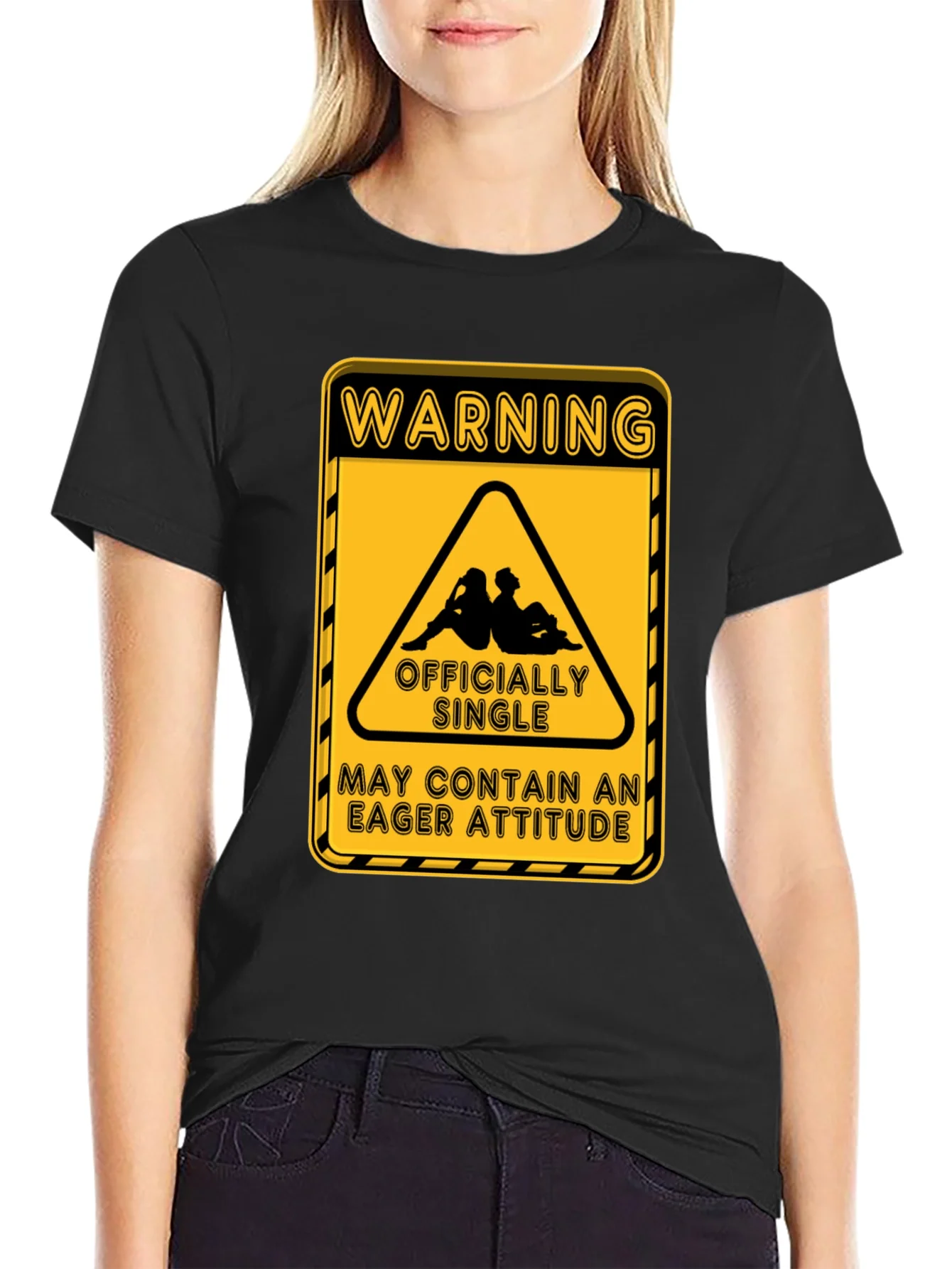 Rebbecca Warning Officially Single T-Shirt