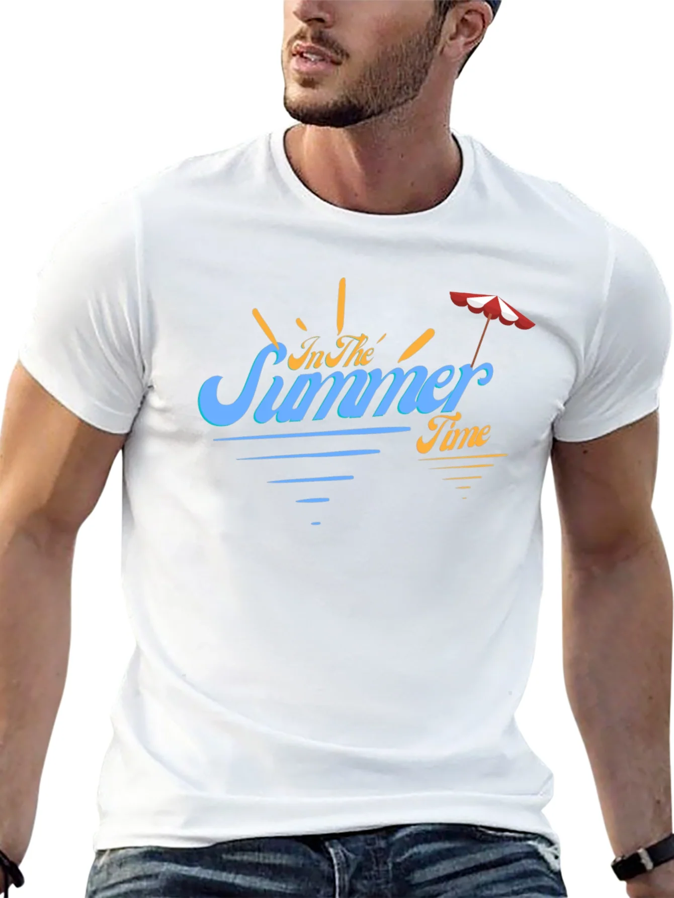 Rebbecca Summer Time T-Shirt - Beach Vibes