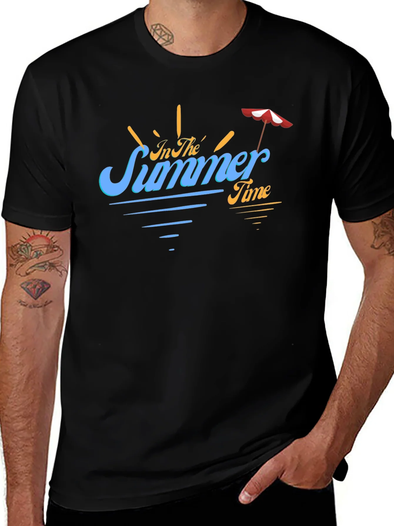 Rebbecca Summer Time T-Shirt - Beach Vibes
