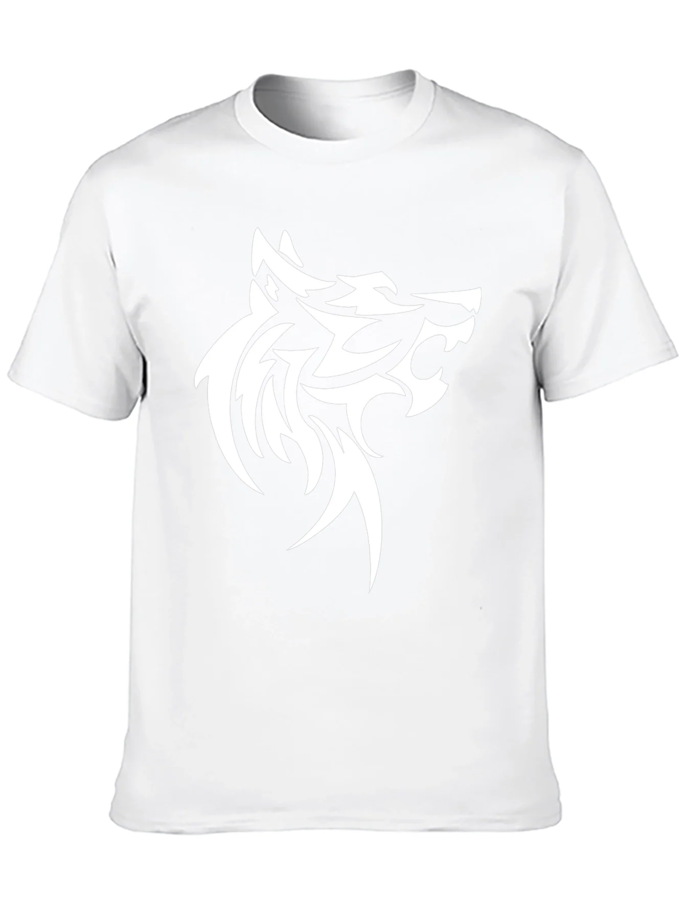 Rebbecca Wolf Graphic Tee - Bold Tribal Design